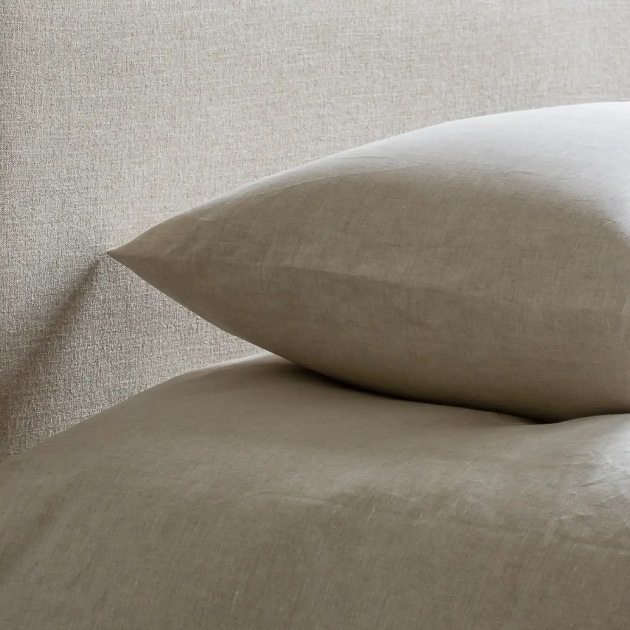 Lysdrap Kussensloop Virgo Percal 400TC Wit