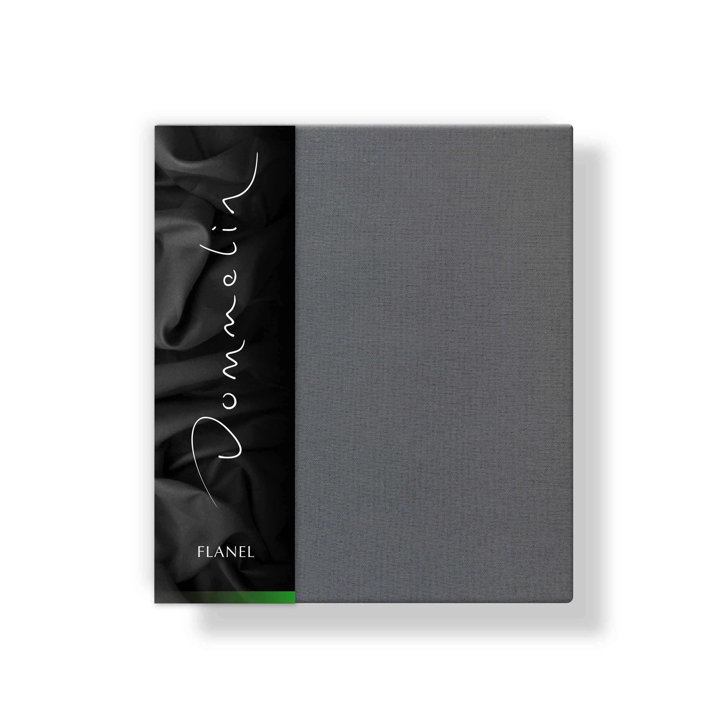 Dommelin Kussensloop Flanel Olifantgrijs