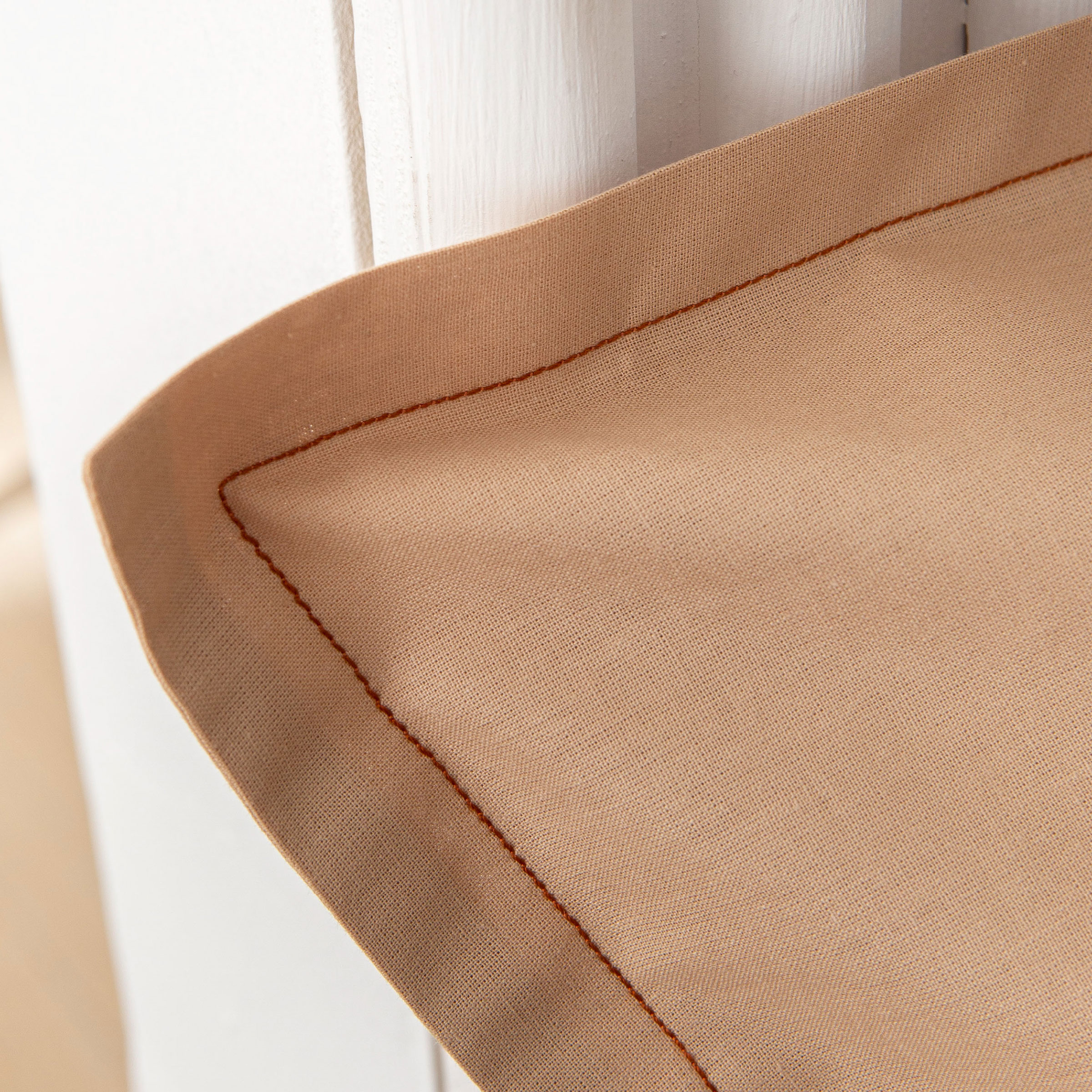 Essix Kussensloop Tout Doux Katoen 145TC Sable