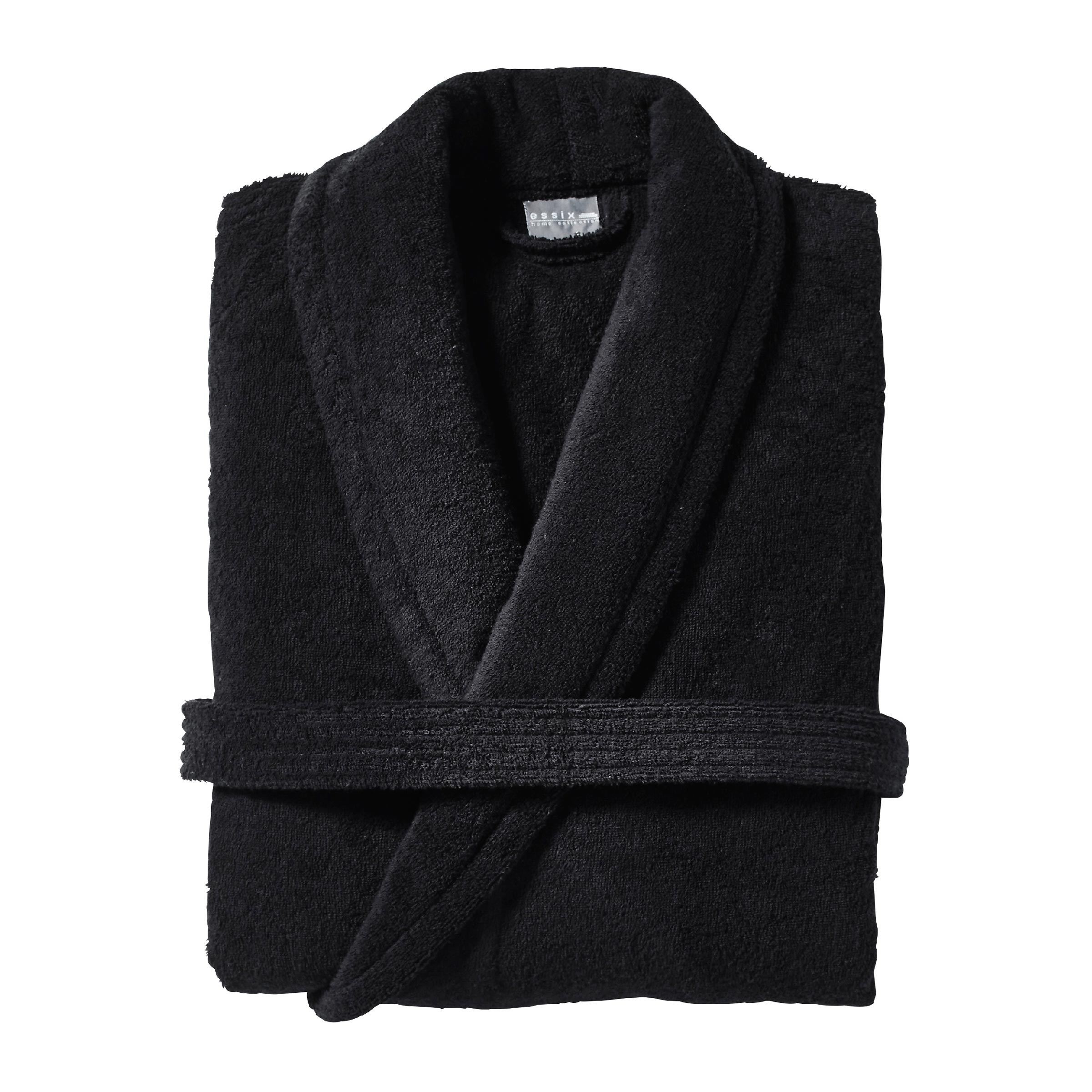 Essix Badjas Aqua Katoen 460 gr/m2 Zwart