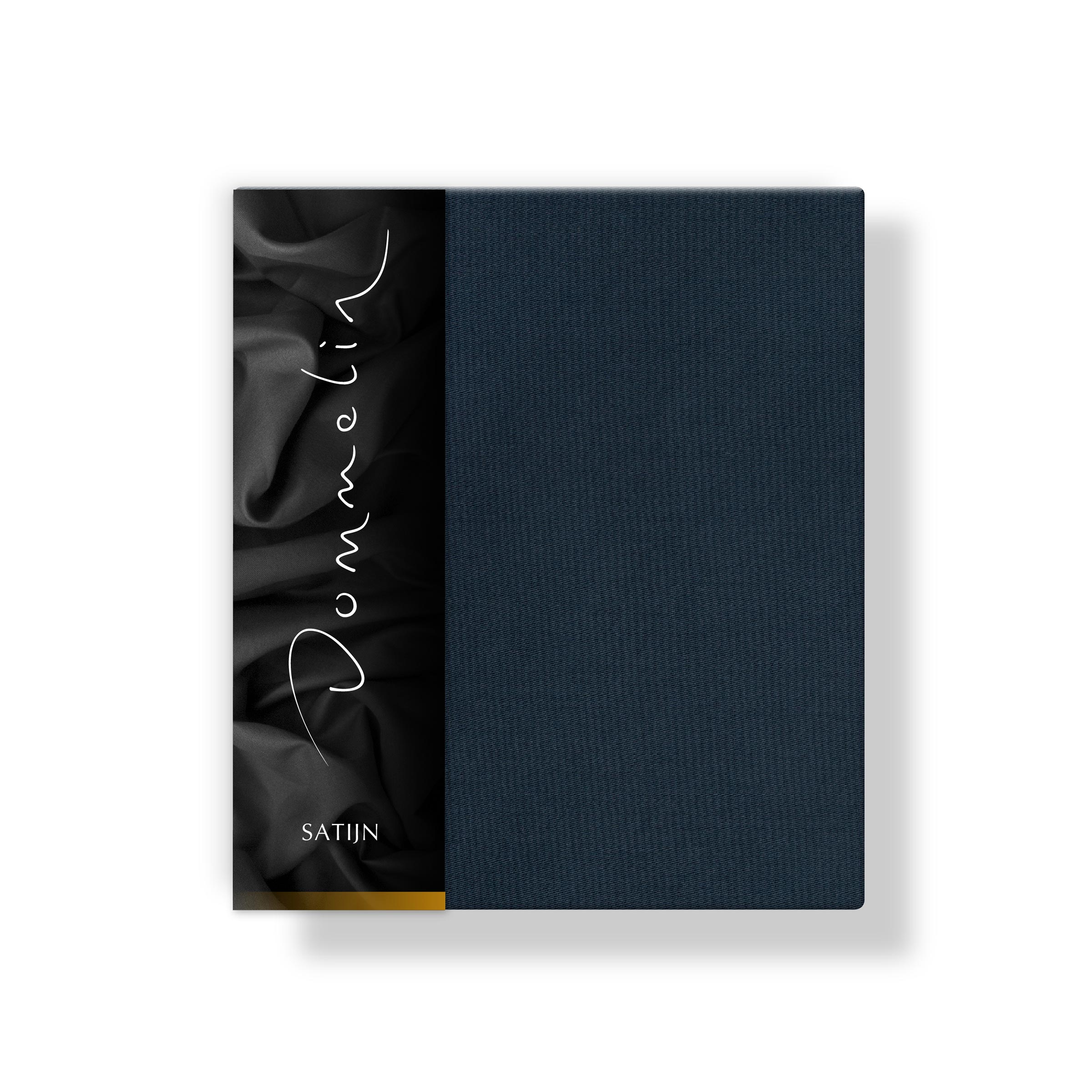 Dommelin Kussensloop Satijn 300TC Nachtblauw