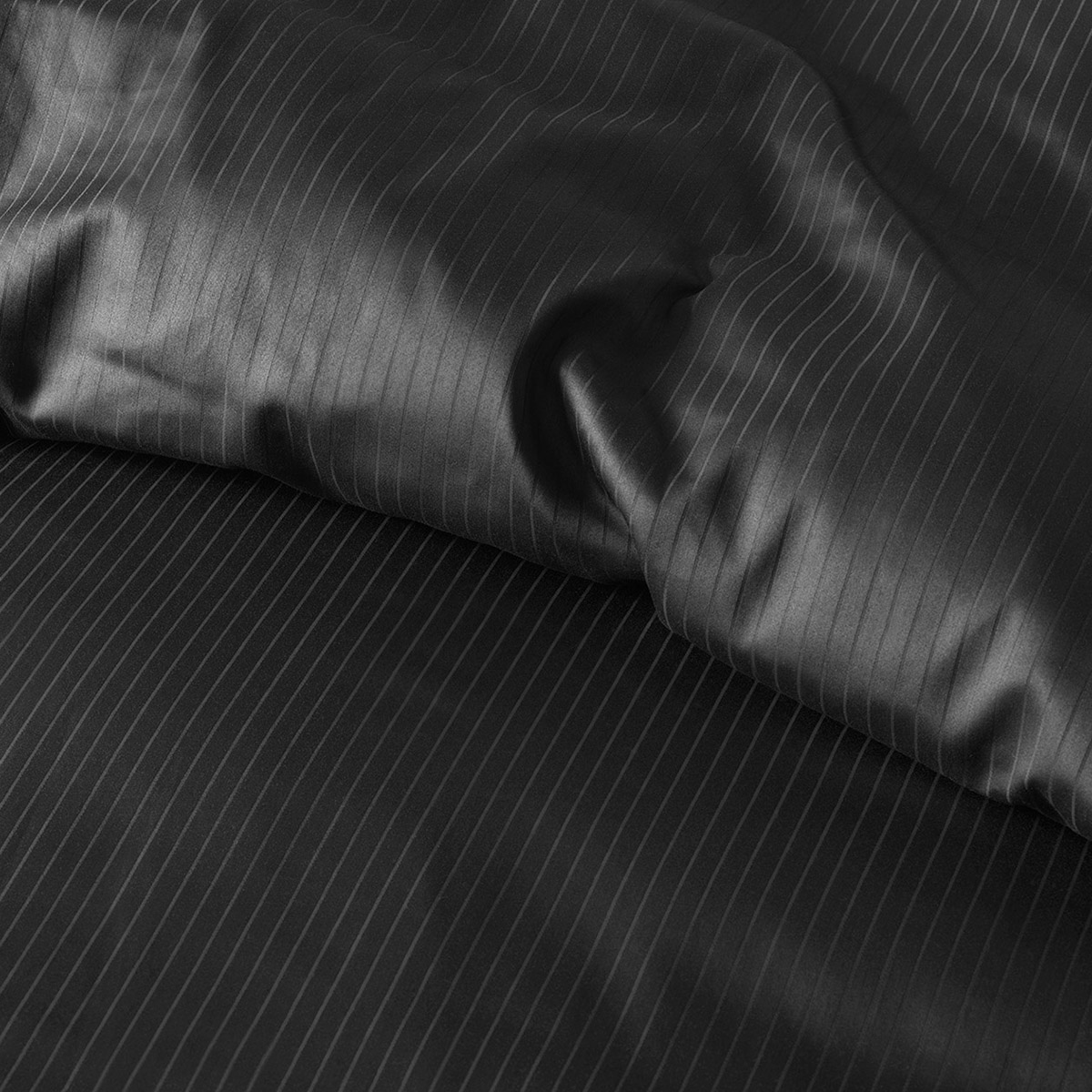 Dommelin Kussensloop Pico Satijn 400TC Zwart