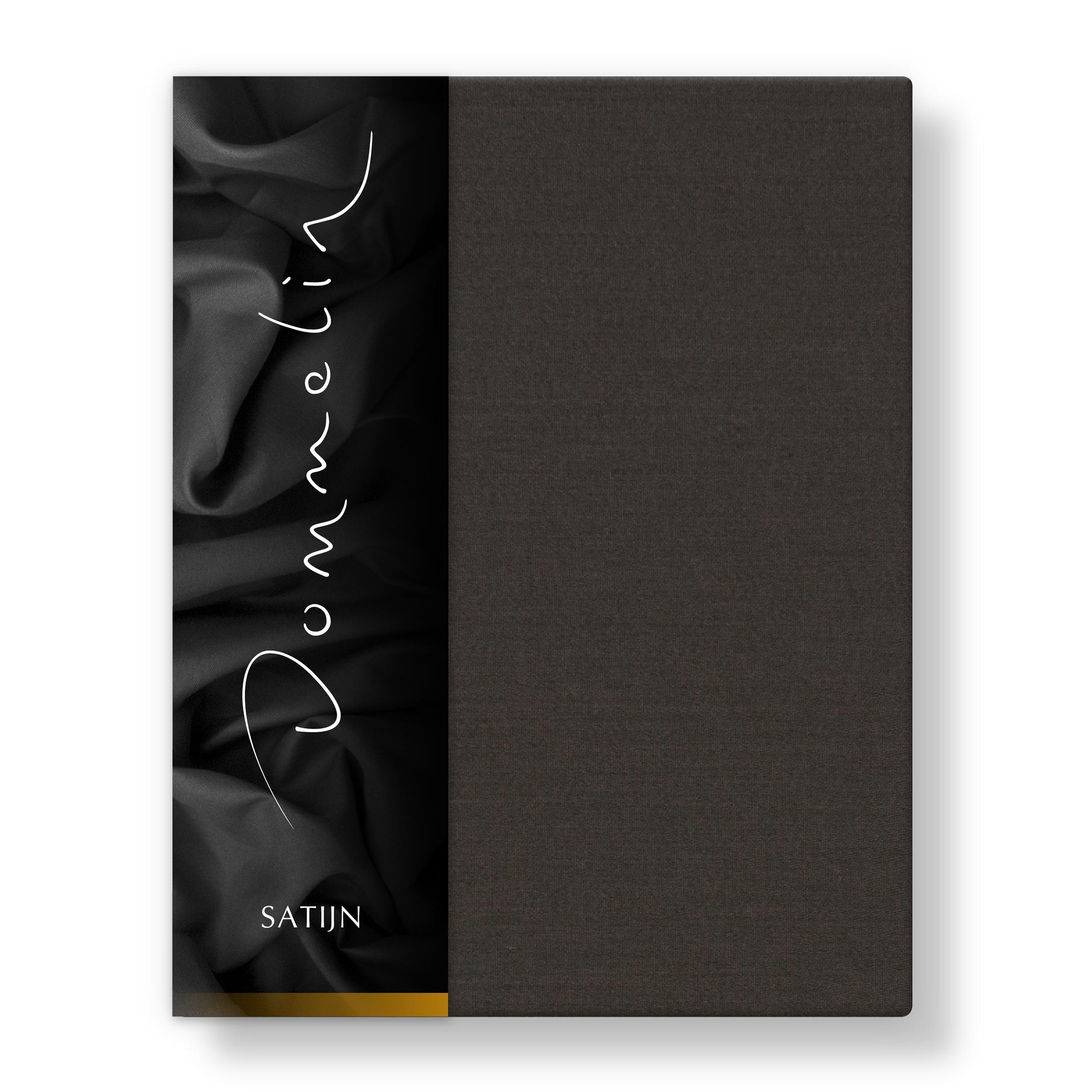 Dommelin Hoeslaken Hoge Hoek Satijn 300TC Leem