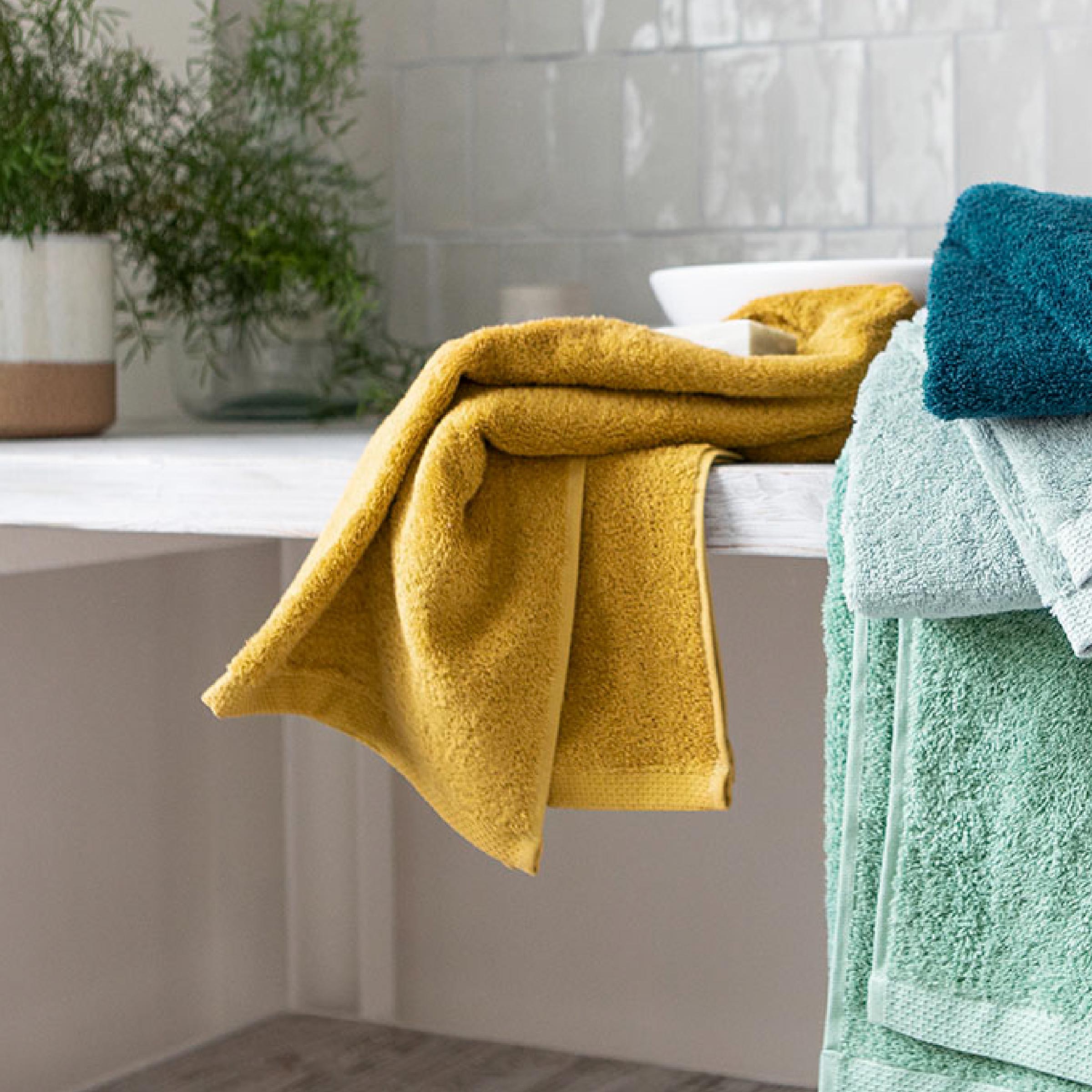 Essix Gastendoekje Aqua Katoen 530 gr/m2 Safran 30x50 (6st)