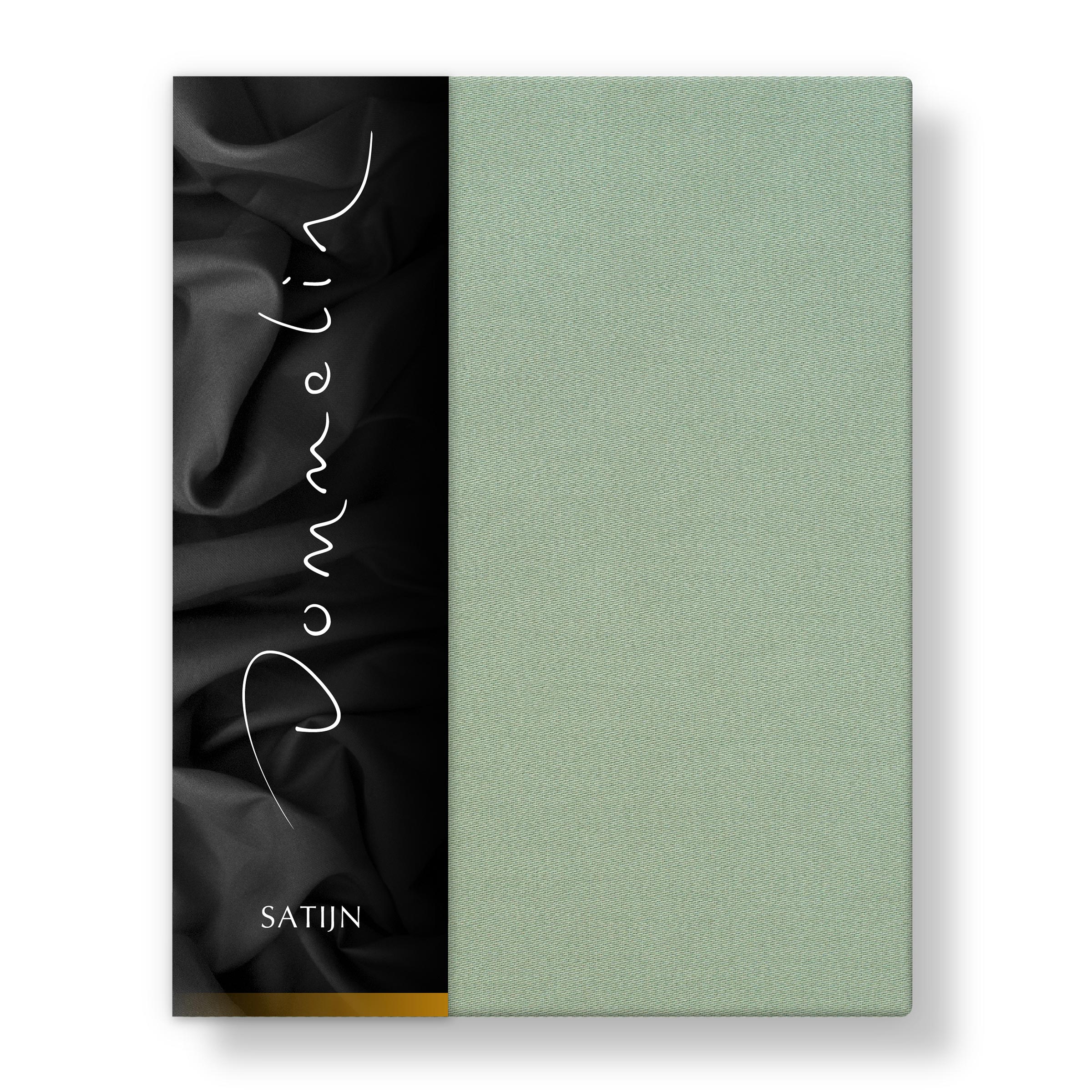 Dommelin Hoeslaken Hoge Hoek Satijn 300TC Spargroen