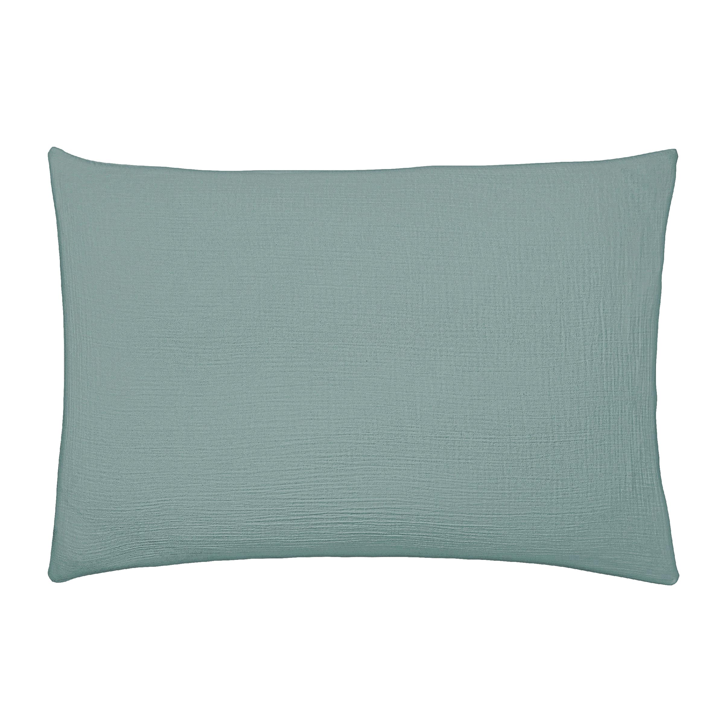 Essix Kussensloop Tendresse Stonewashed Katoengaas 145TC Celadon