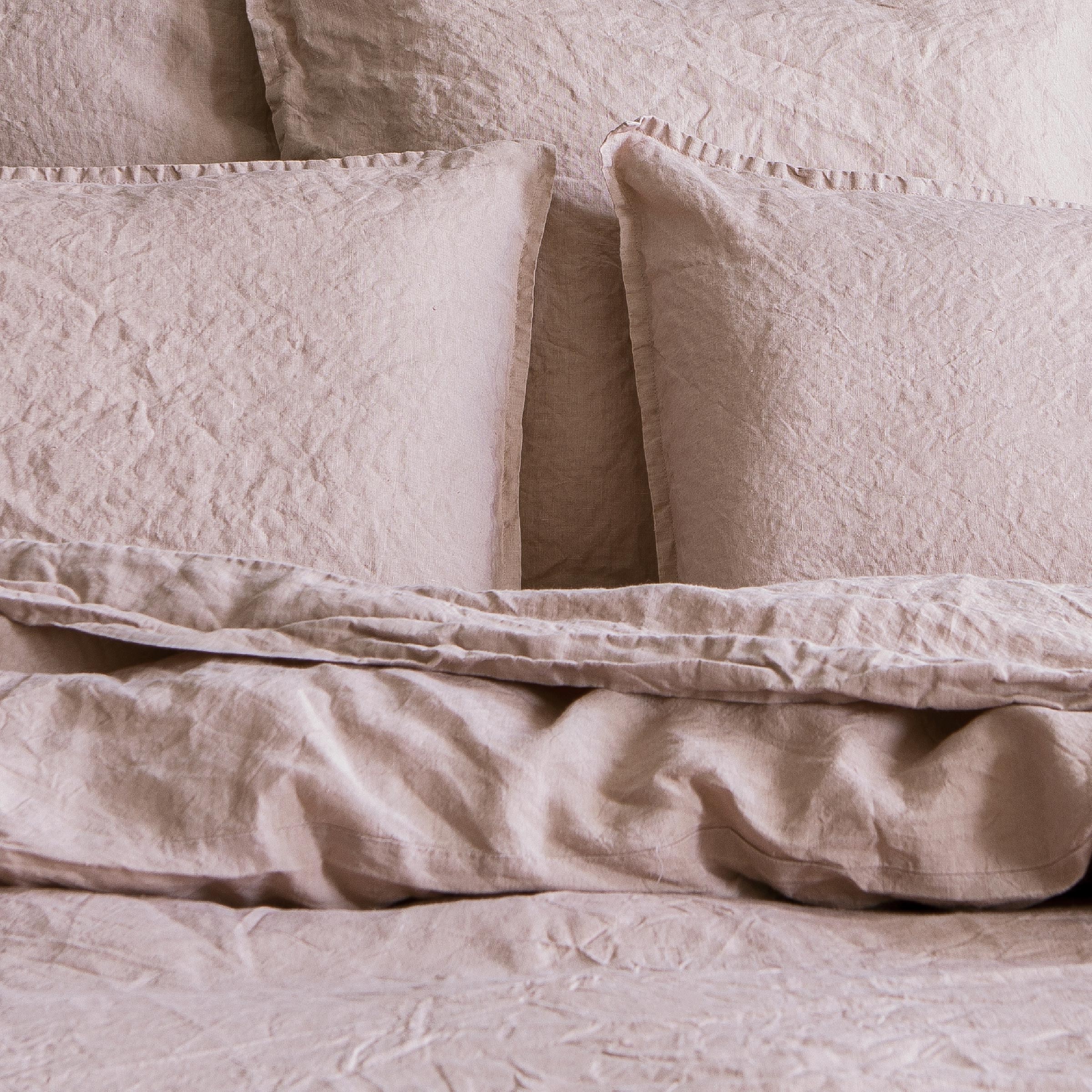 Alexandre Turpault Dekbedovertrek Nouvelle Vague Stonewashed Linnen Boise