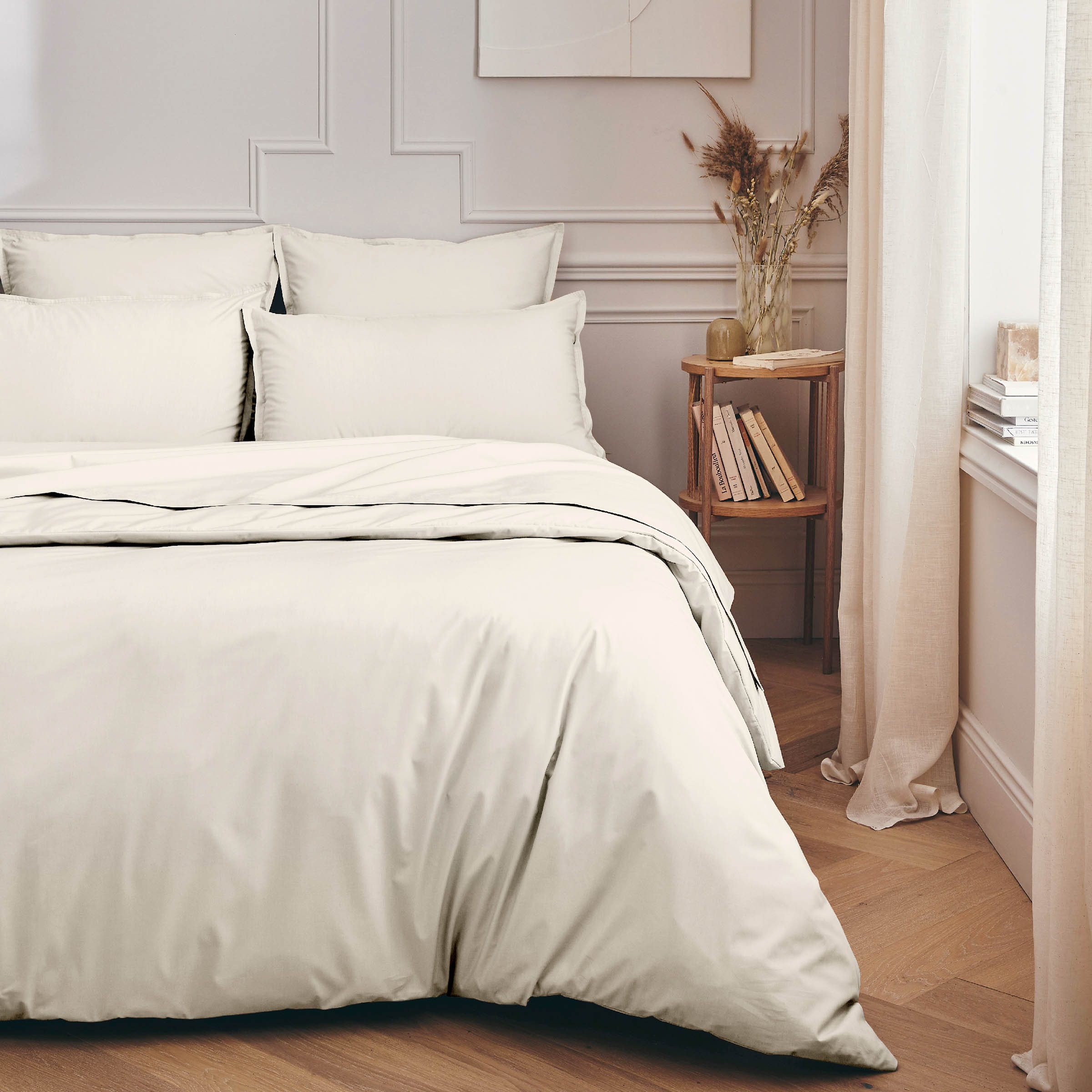 Essix Dekbedovertrek Set Premiere Percal 200TC Meringue 