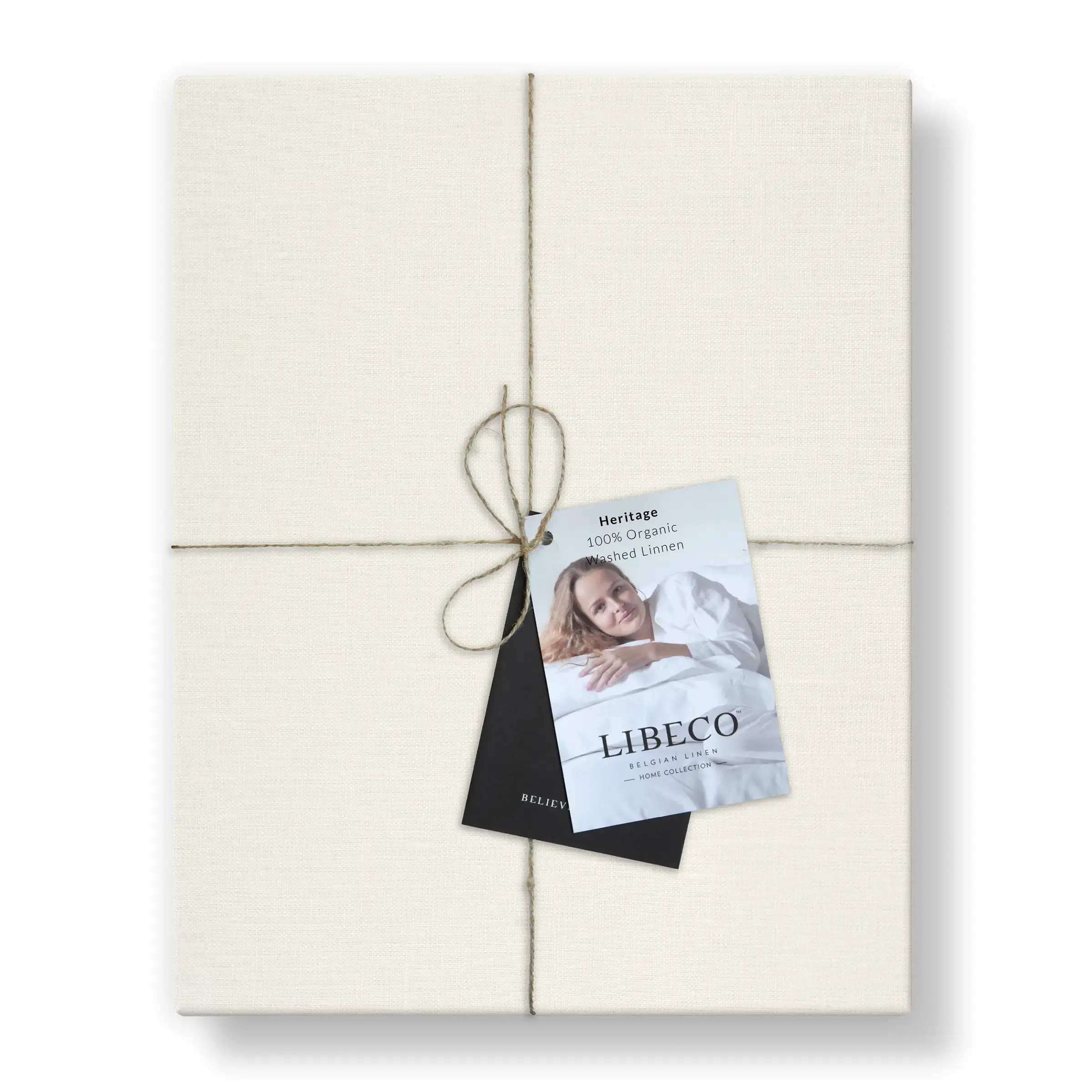 Libeco Hoeslaken Heritage Organic Washed Linnen 190 gr/m2 Oyster H33