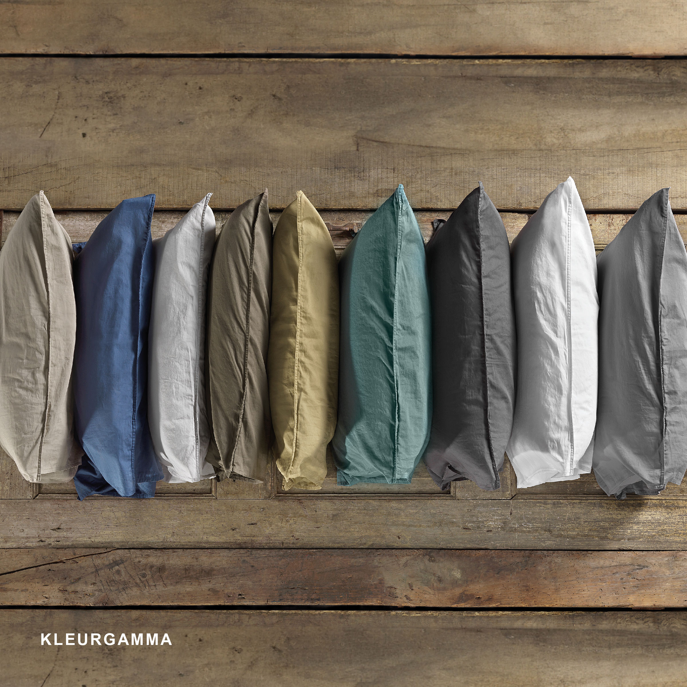 Dommelin Dekbedovertrekset Lavado Stonewashed Satijn 300TC Steenkool