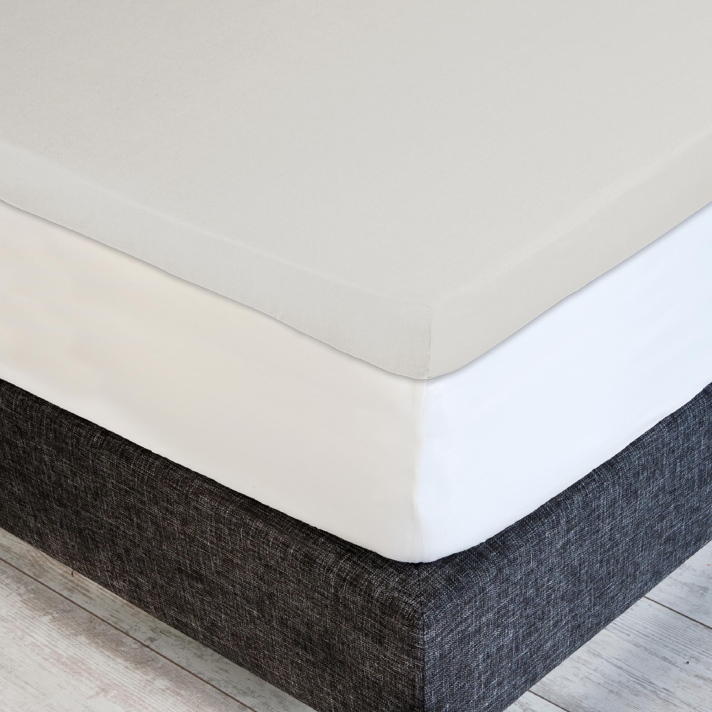 Dommelin Dubbel Split Topper Hoeslaken Satijn 300TC Schelp