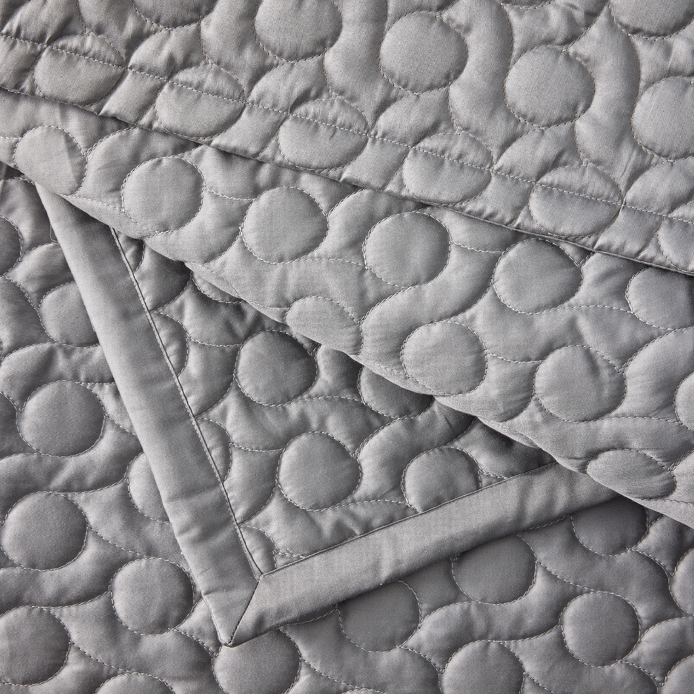 Alexandre Turpault Sprei Poesie Satijn Meteor 260 x 240 cm