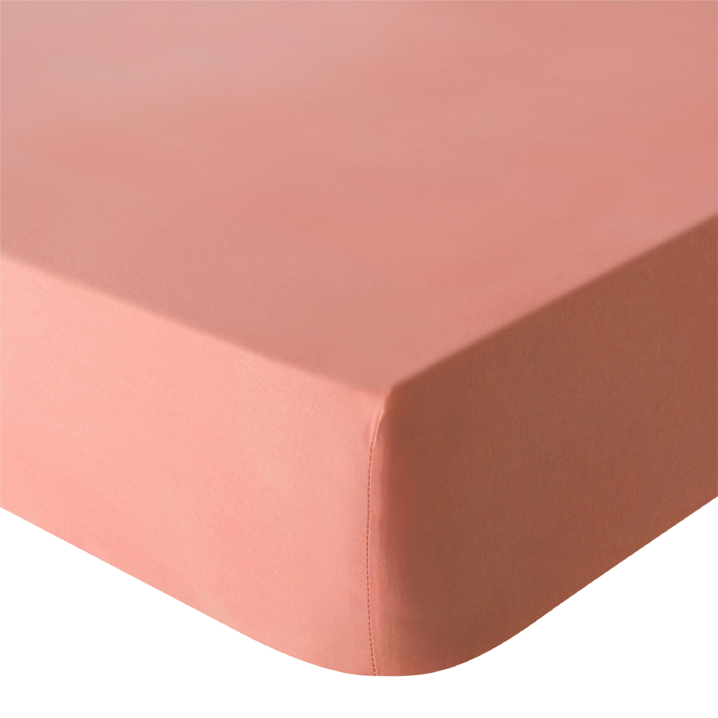 Essix Hoeslaken Tout Doux Katoen 145TC Rose Solaire