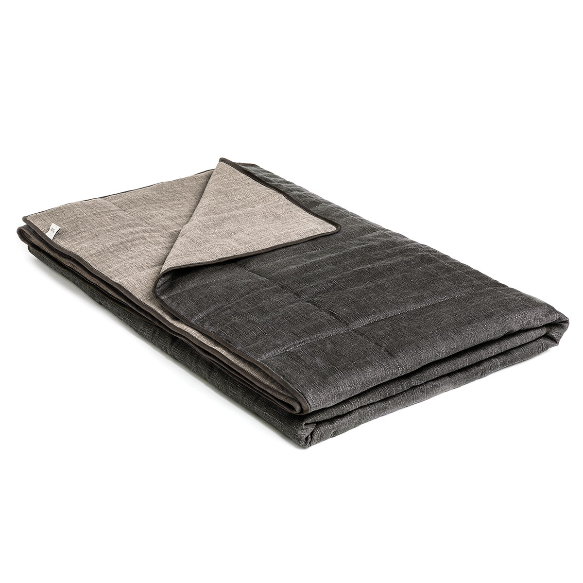 Mrs.Me Bedeind Sprei Cosmos Linnen Ebony 140 x 300 cm