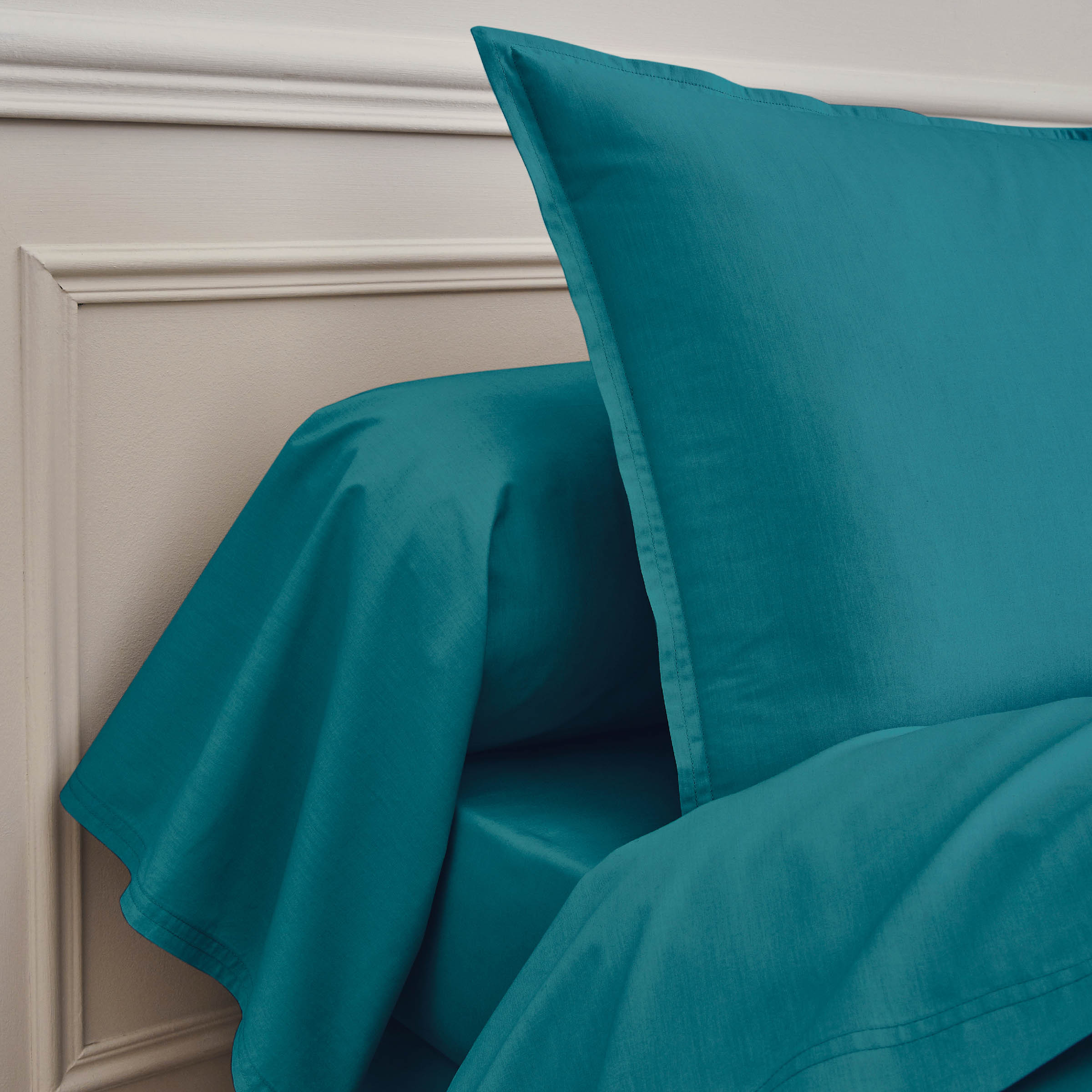 Essix Hoeslaken Premiere Percal 200TC Emeraude