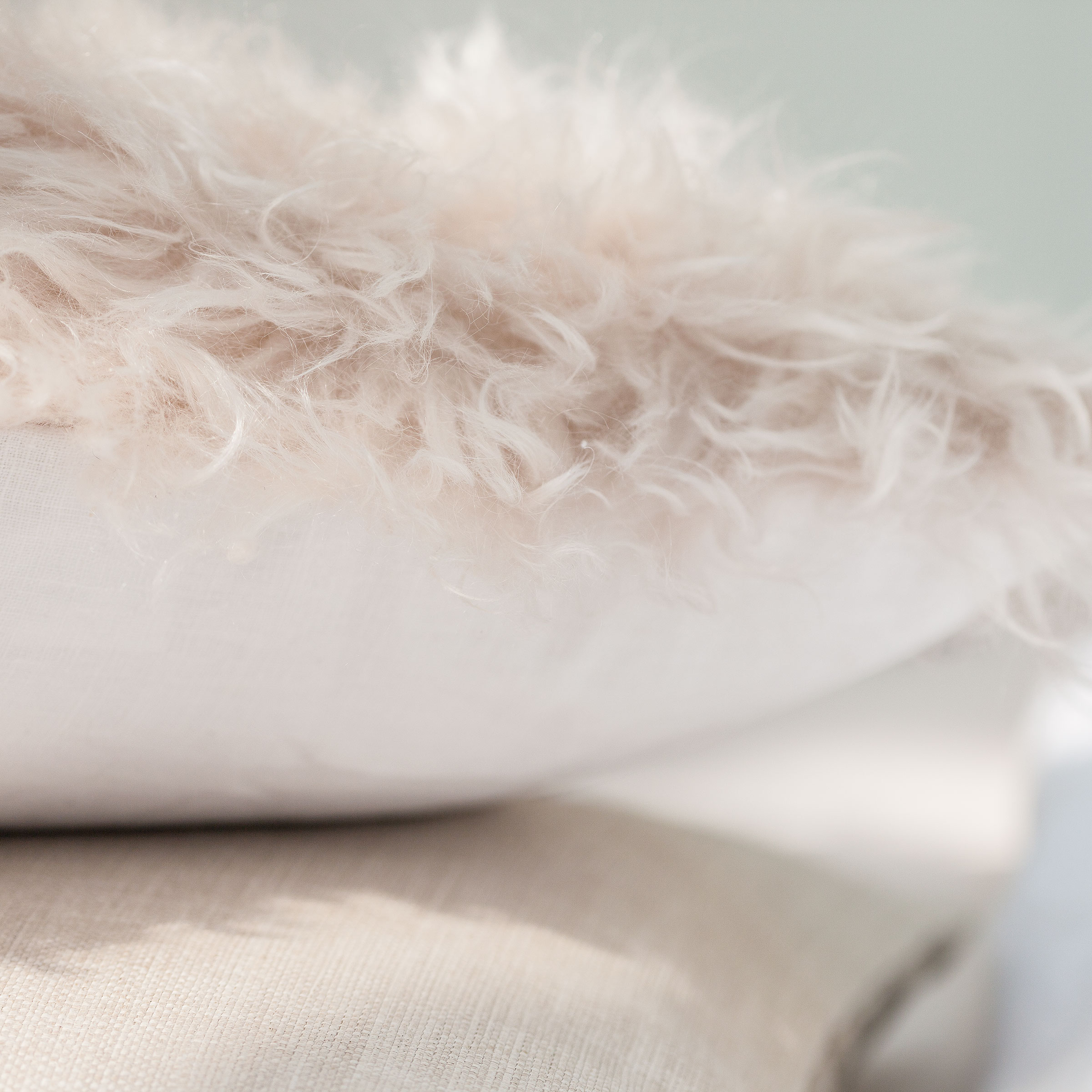 Mrs.Me Sierkussen Ceasar Alpaca - Mohair Shell 45 x 60 cm