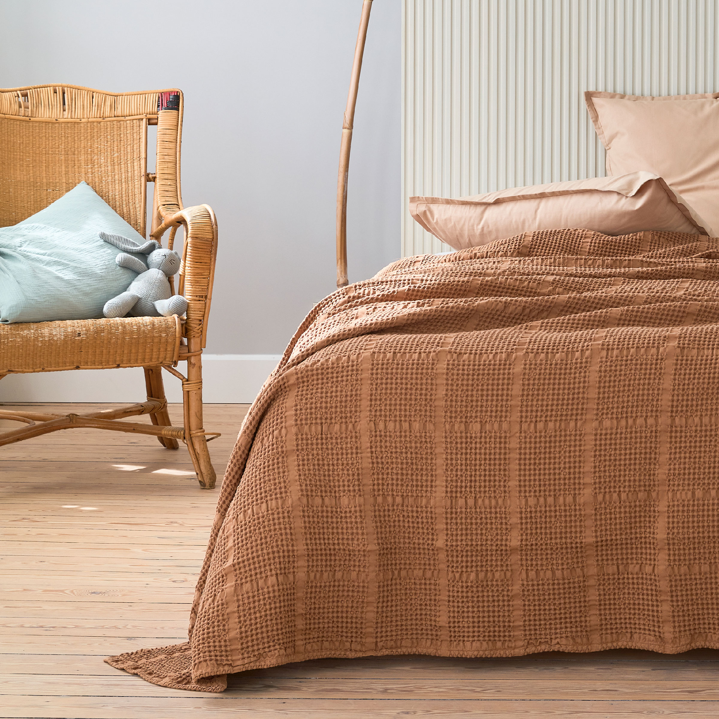 Essix Sprei Yogi Katoen Amande 240 x 260 cm