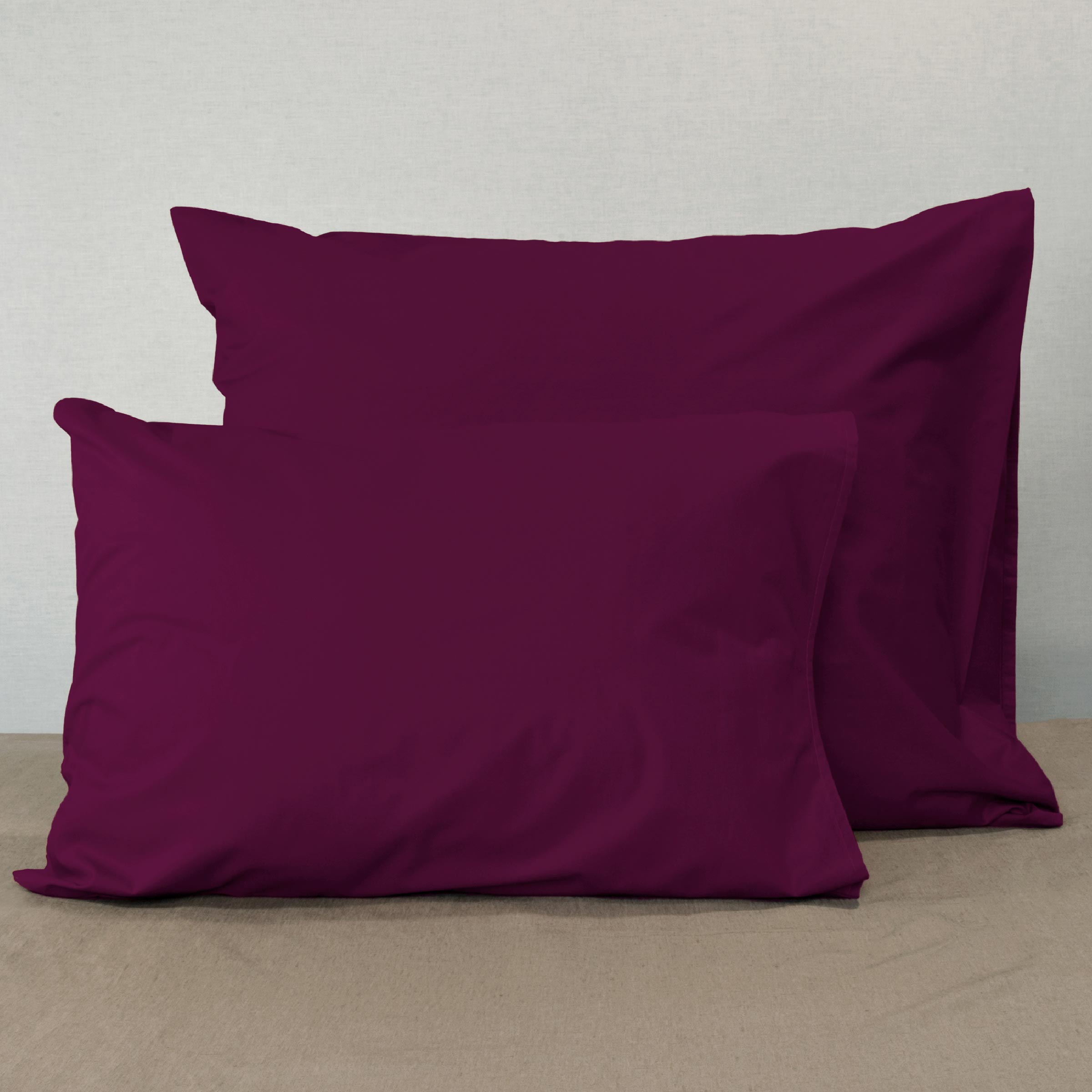 Dommelin Kussensloop Percal 200TC Aubergine