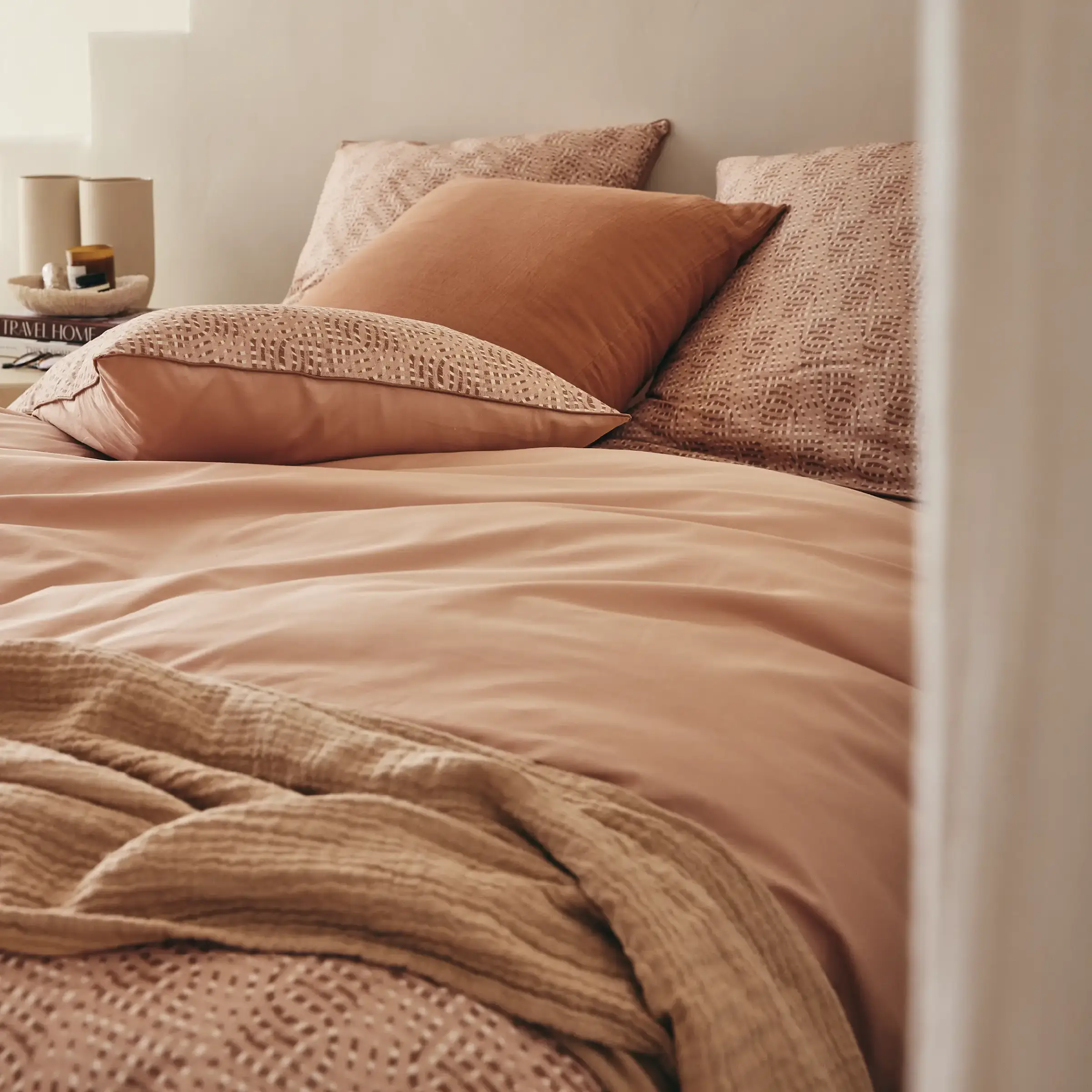 Essix Kussensloop Hypnos Percal 200TC Multi