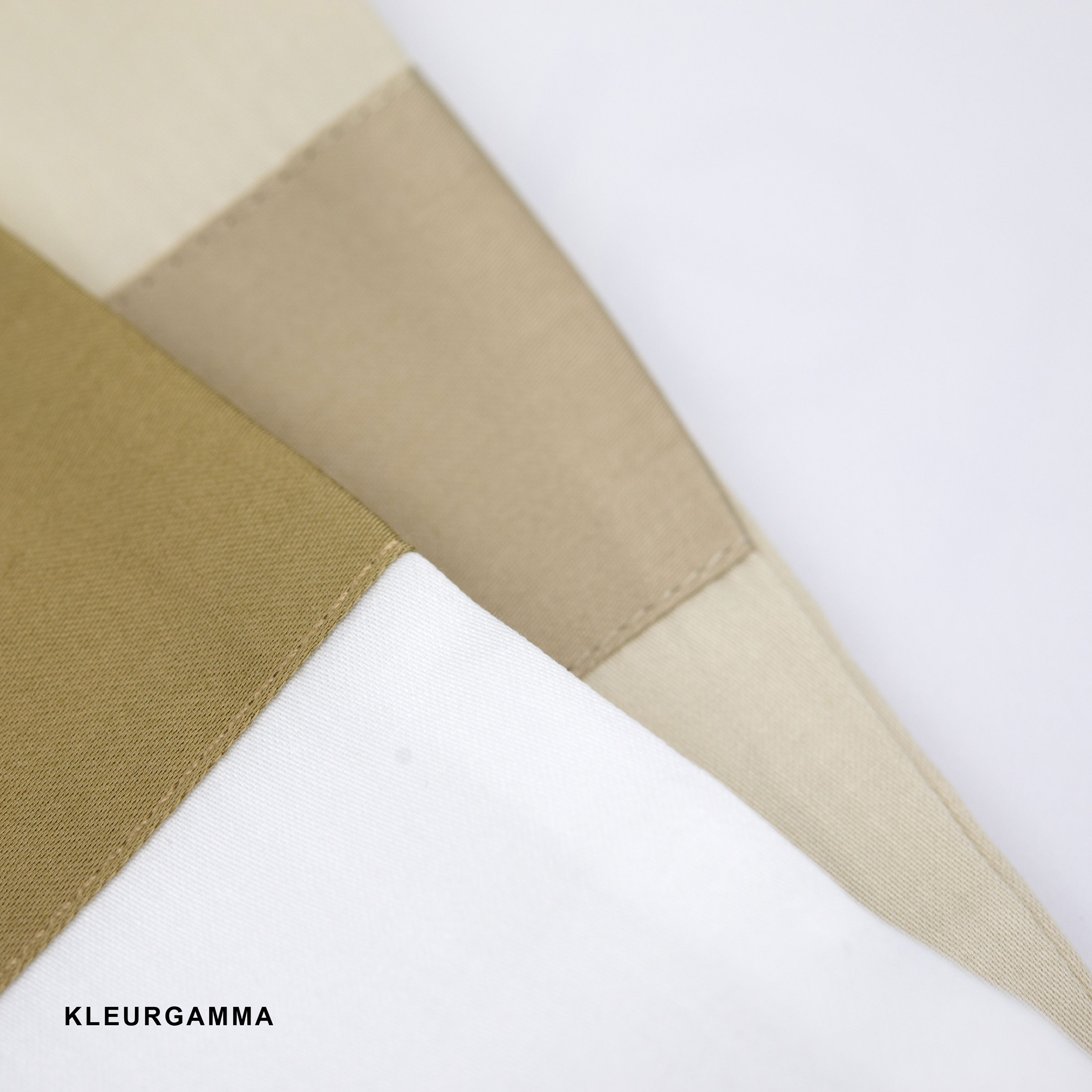 Dommelin Dekbedovertrekset Listra Satijn 300TC Beige - Kaki