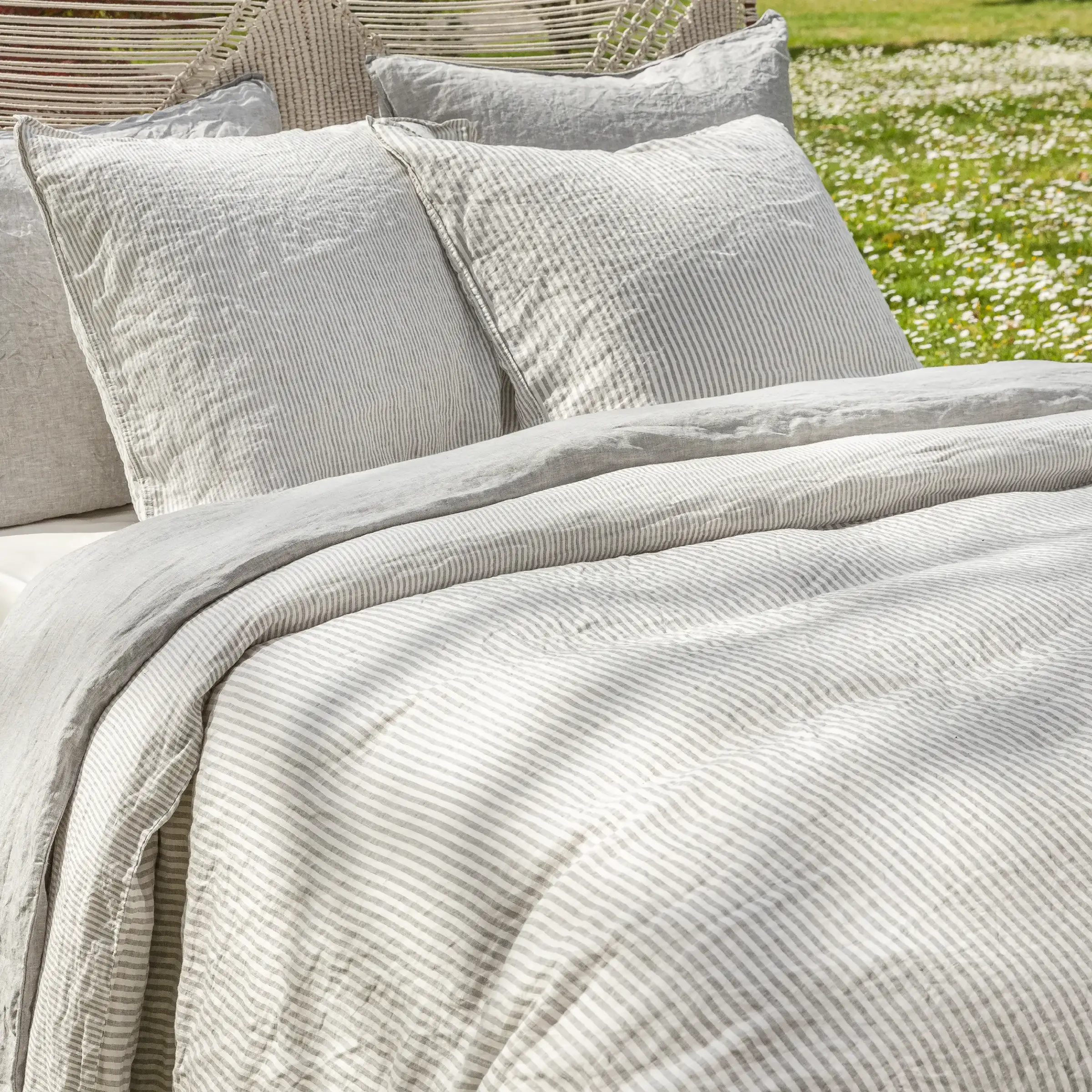 Dommelin Dekbedovertrekset Doppio Stonewashed Linnen