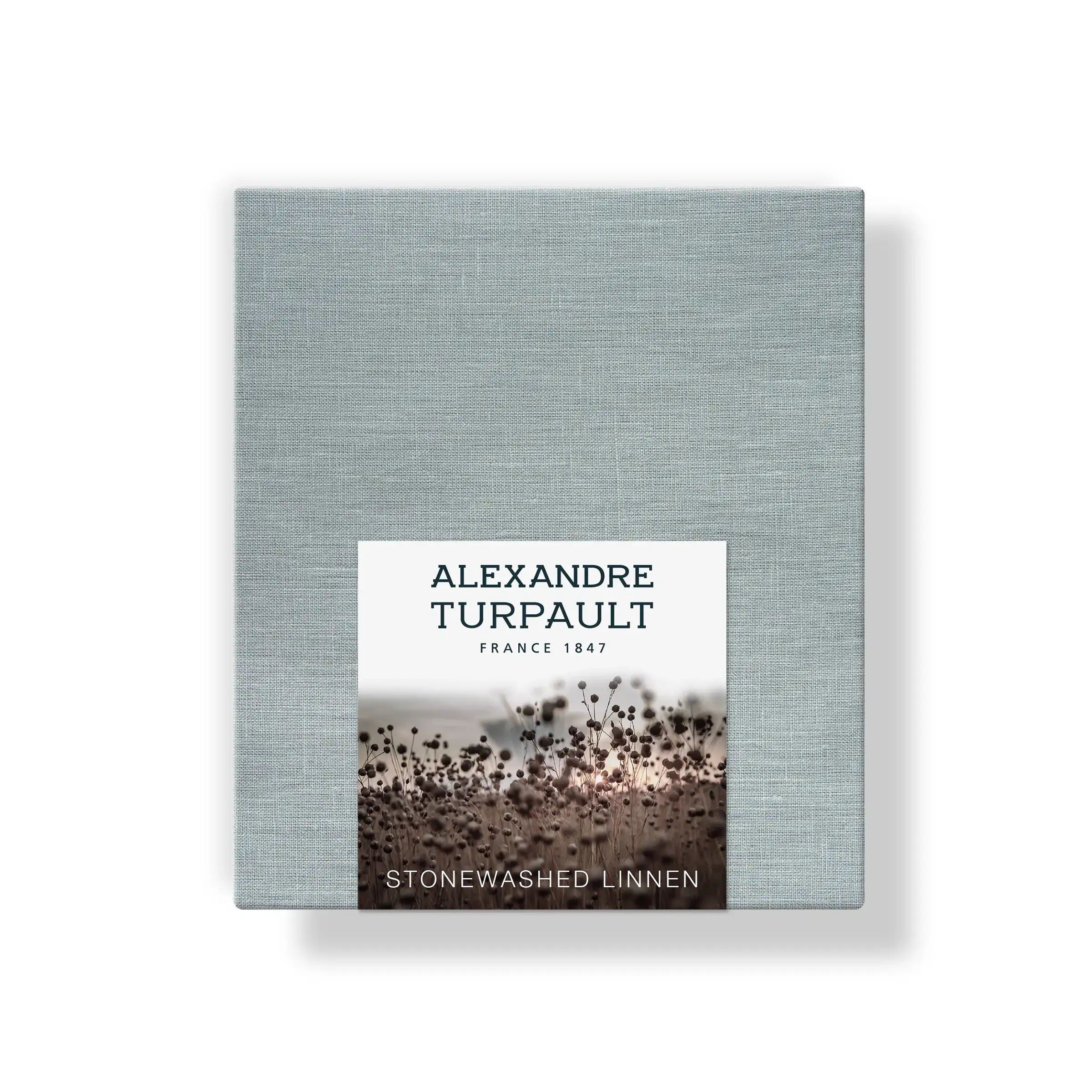 Alexandre Turpault Kussensloop Nouvelle Vague Stonewashed Linnen Eau