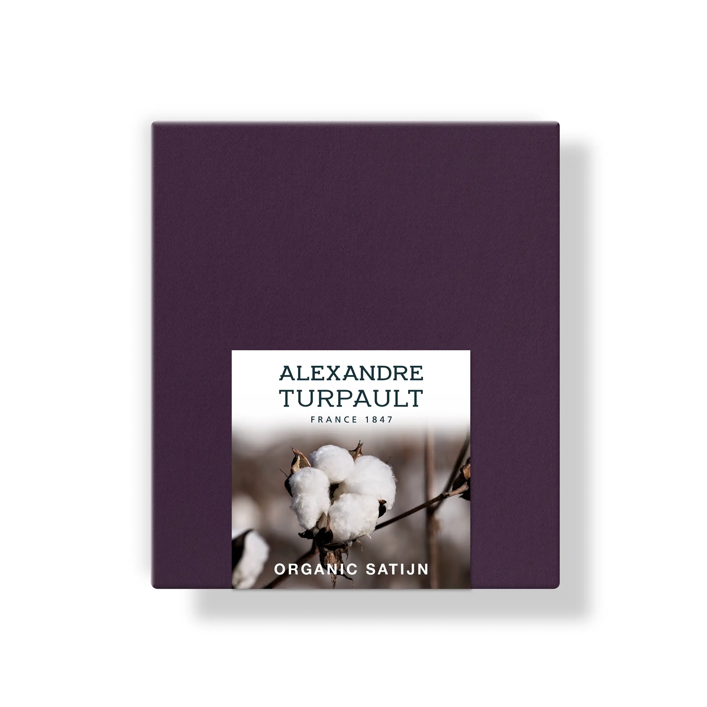 Alexandre Turpault Kussensloop Teophile Organic Satijn 300TC Hellebore