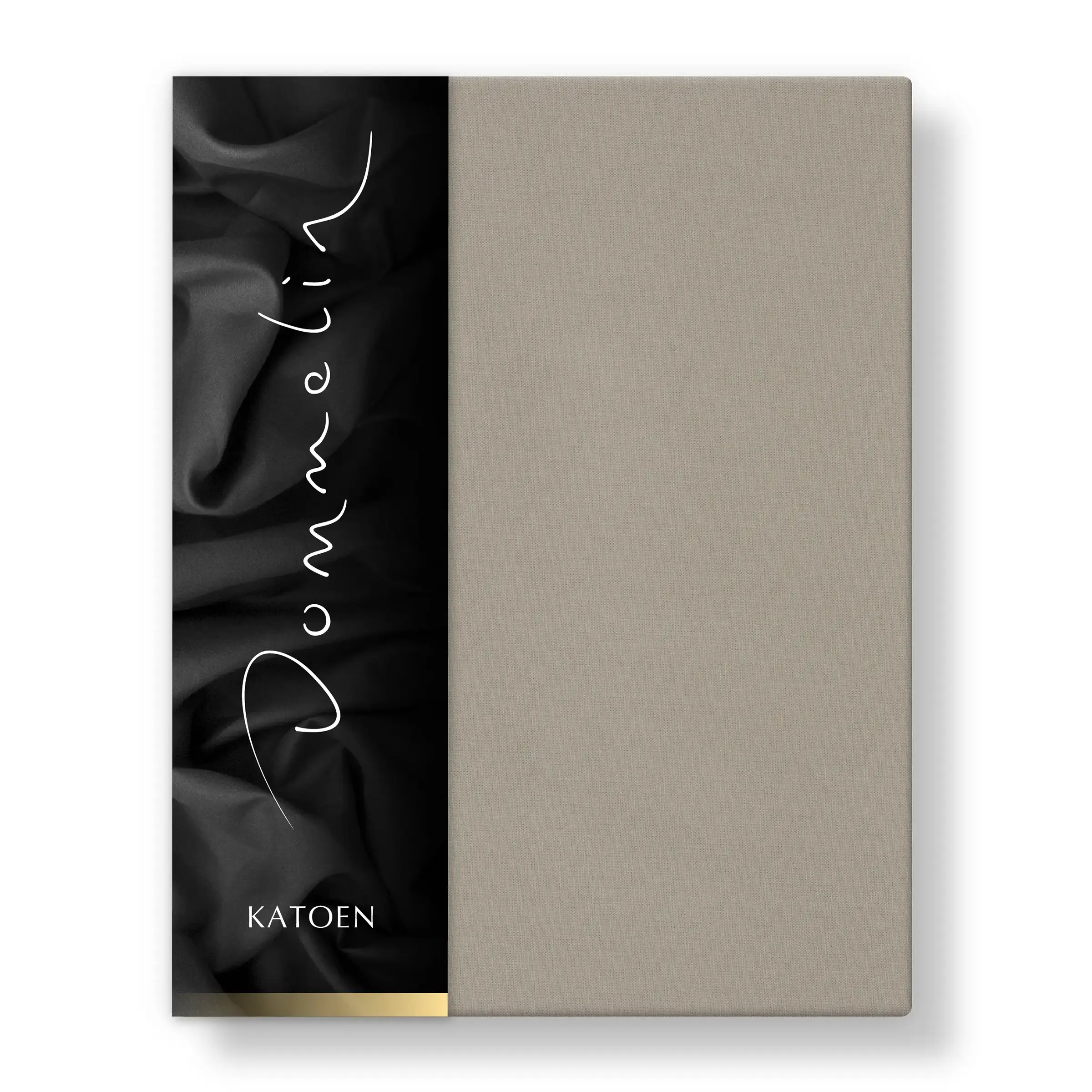 Dommelin Hoeslaken Katoen 180TC Zand H30