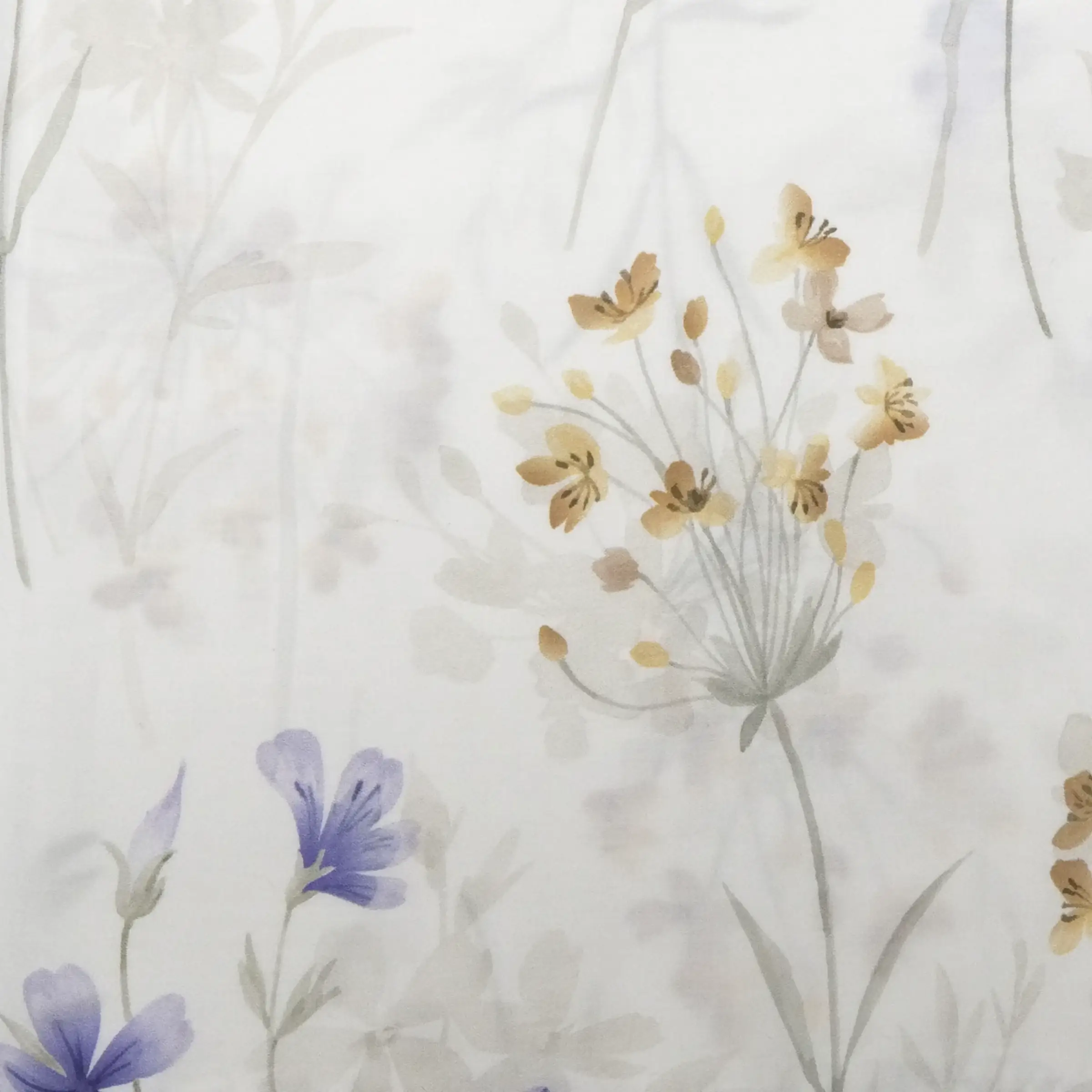 Dommelin Dekbedovertrekset Field Satijn 400TC Jeansblauw