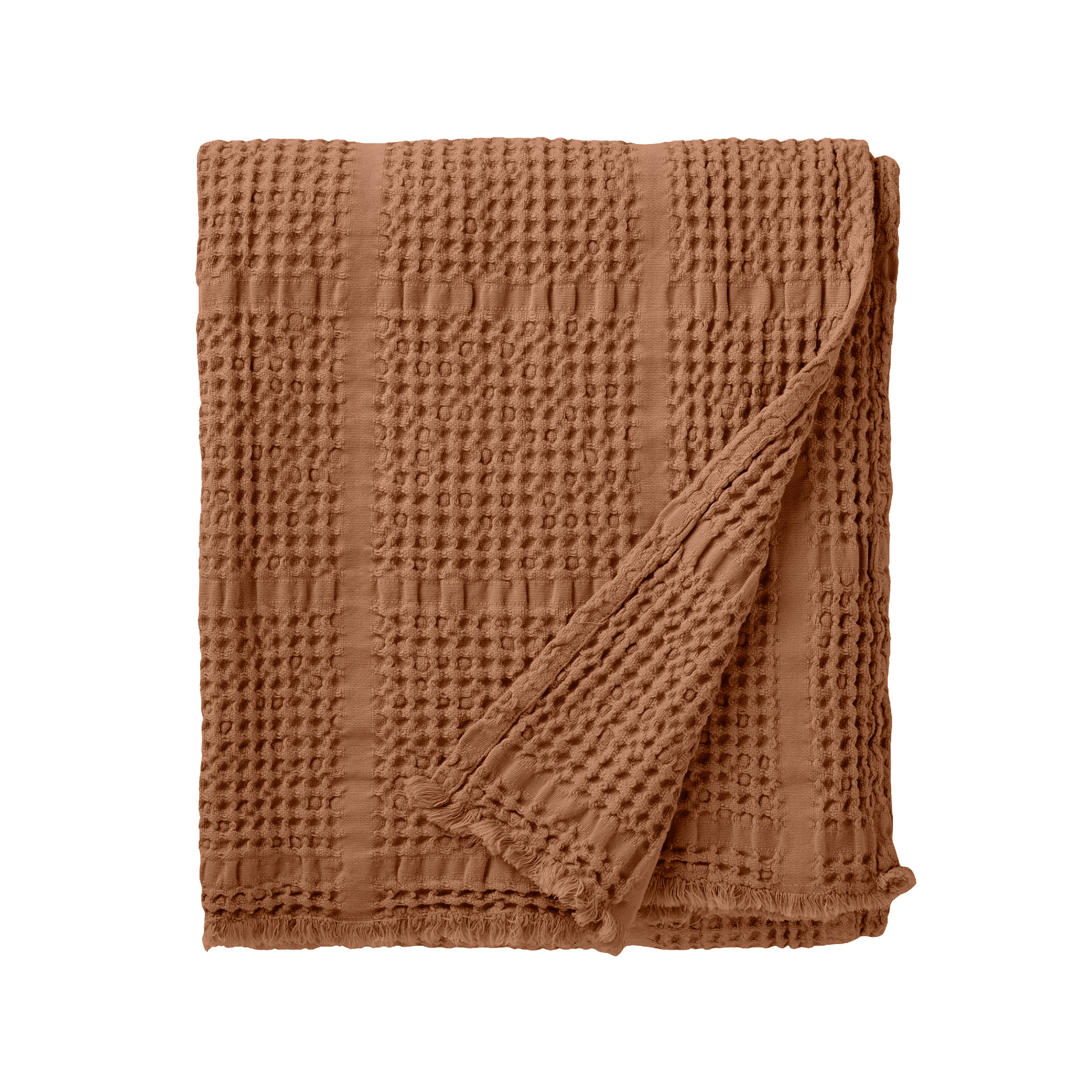 Essix Plaid Yogi Katoen Amande 130 x 170 cm