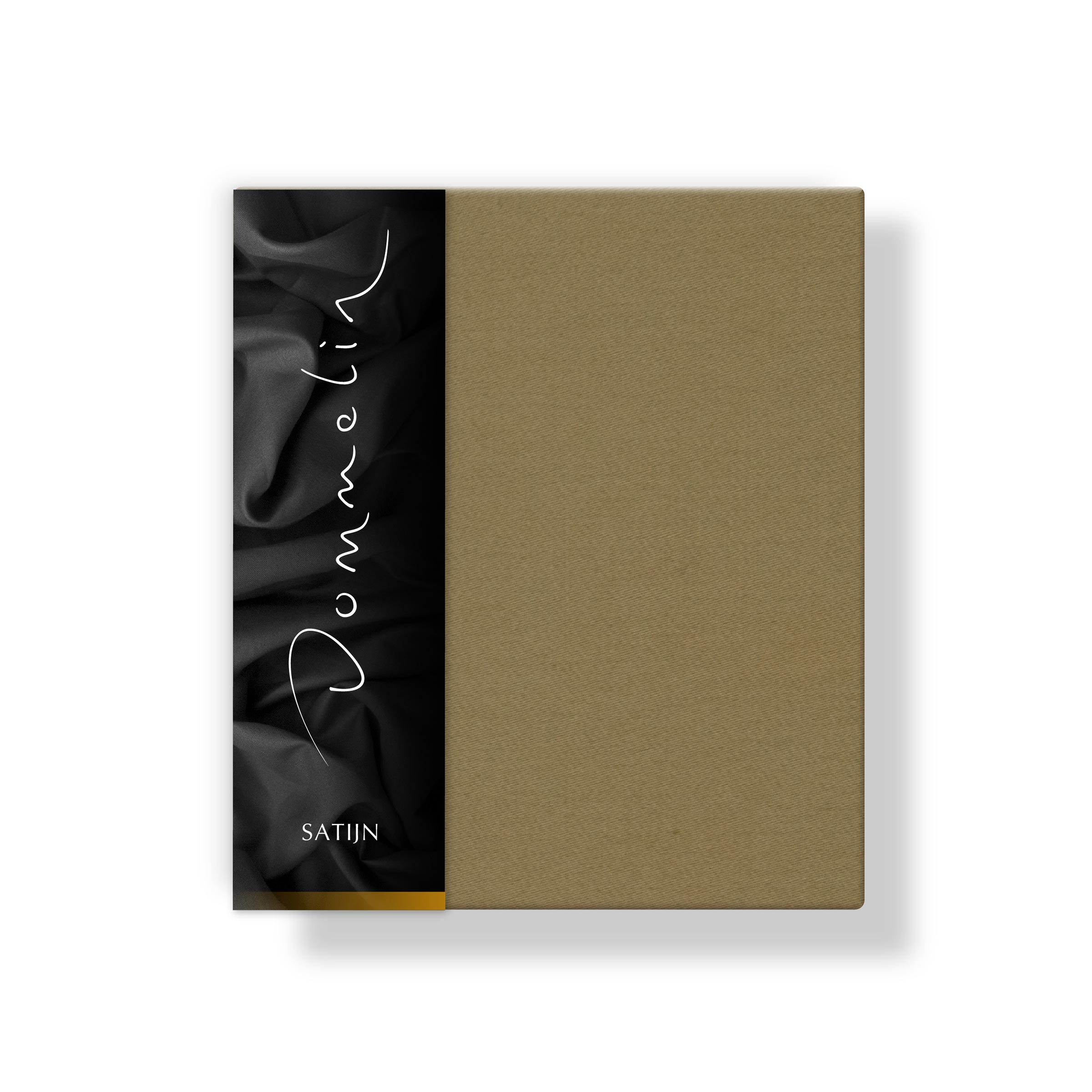 Dommelin Kussensloop Satijn 300TC Brons