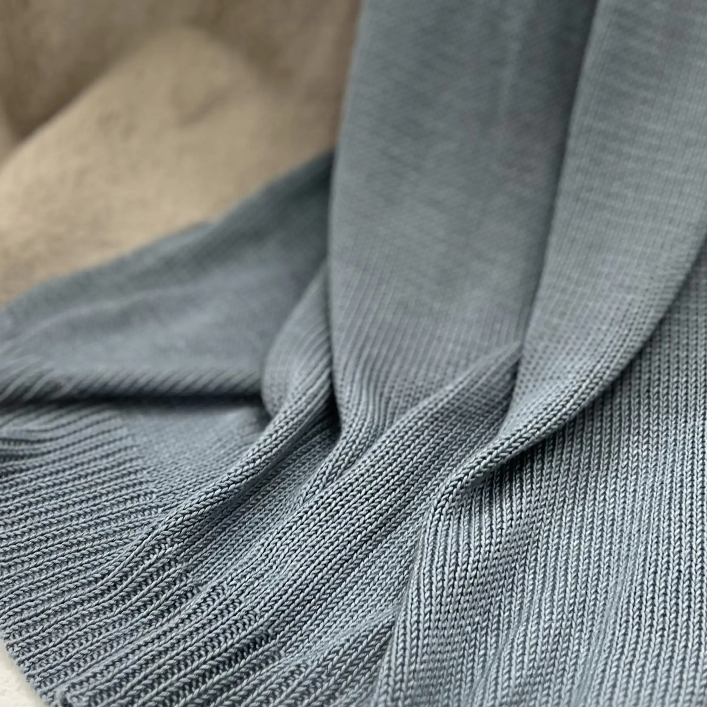 Mrs.Me Plaid Nest Tencel Sky 140 x 300 cm