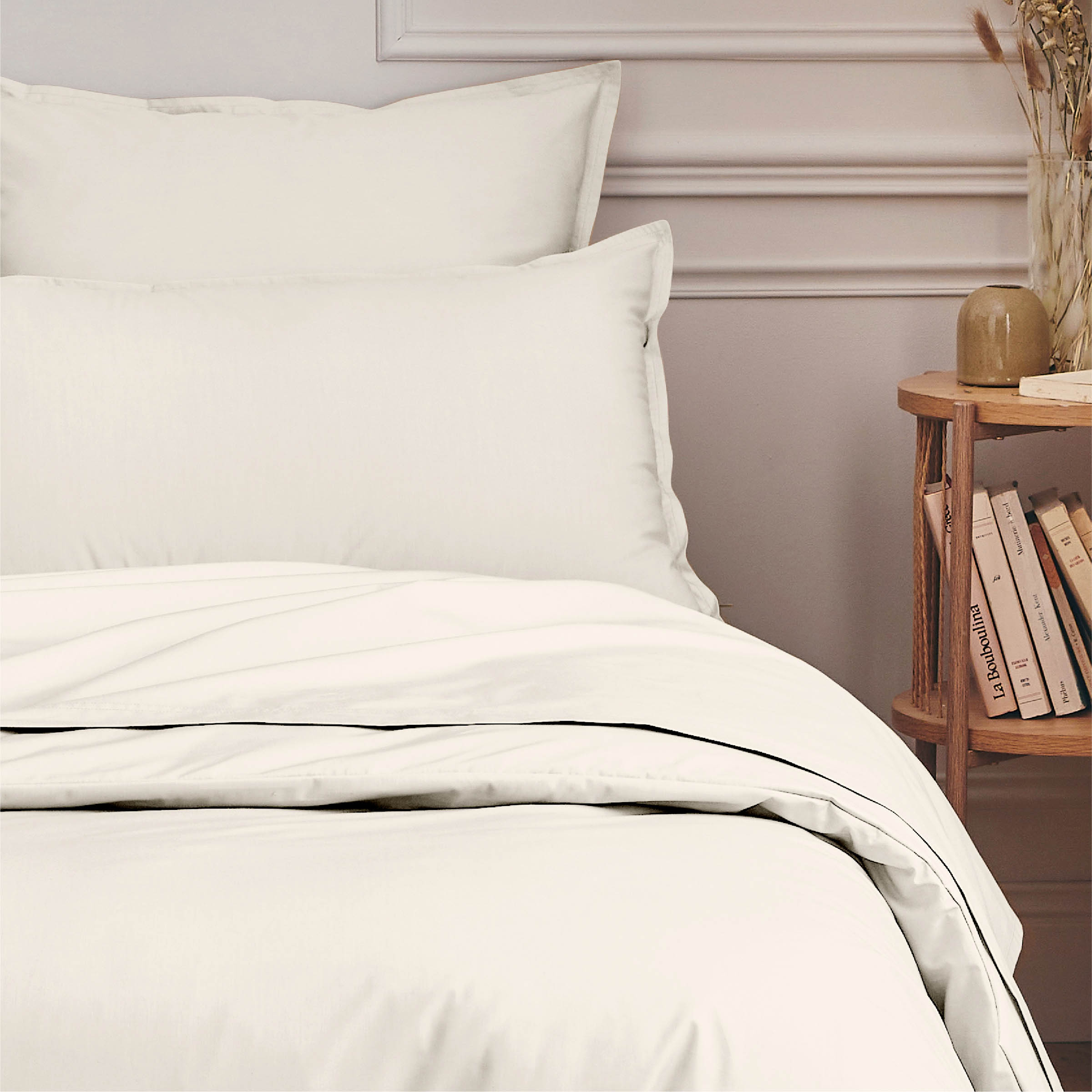 Essix Dekbedovertrek Set Premiere Percal 200TC Meringue 