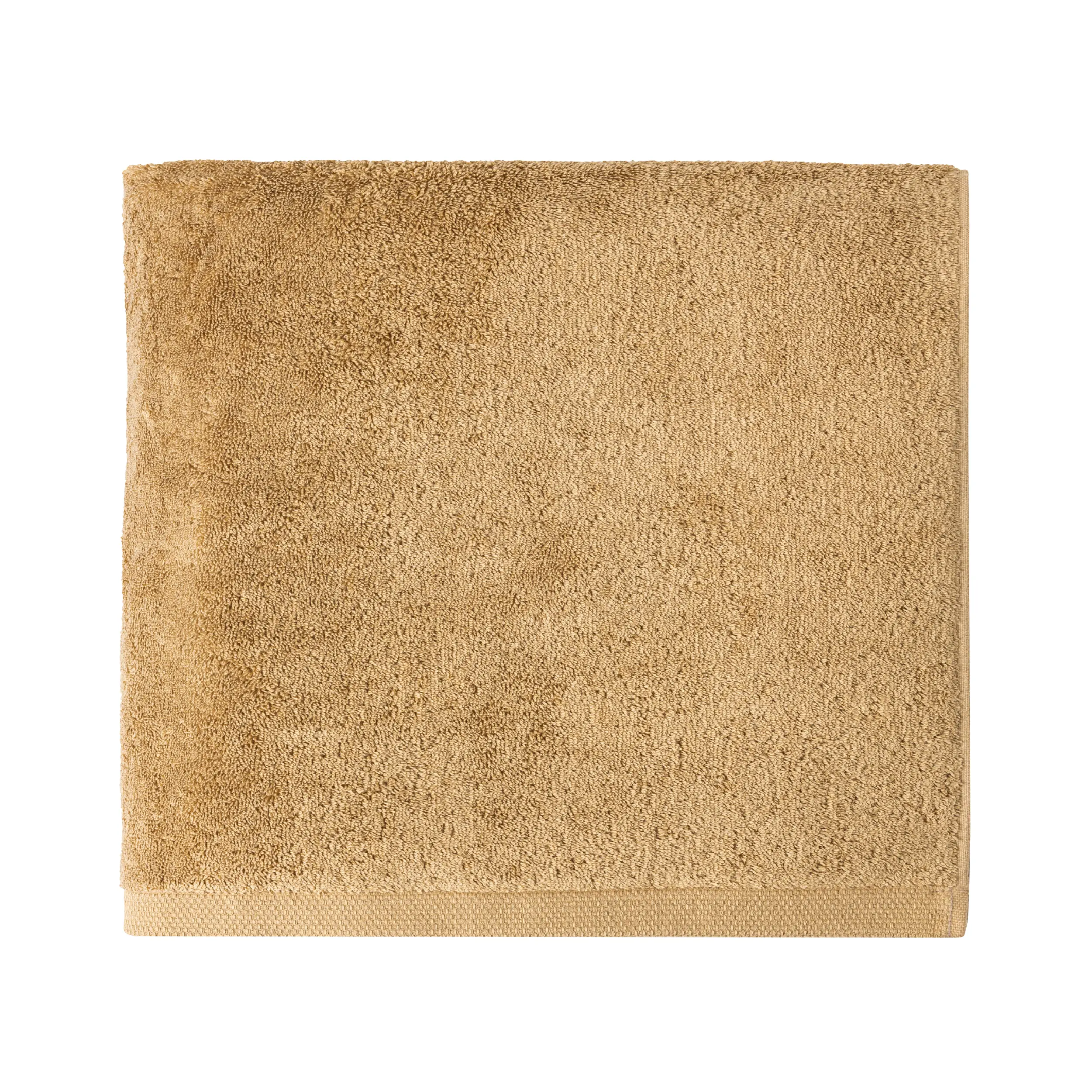 Alexandre Turpault Douchelaken Essentiel Organic Katoen 650 gr/m2 Golden Clay 70 x 140 cm