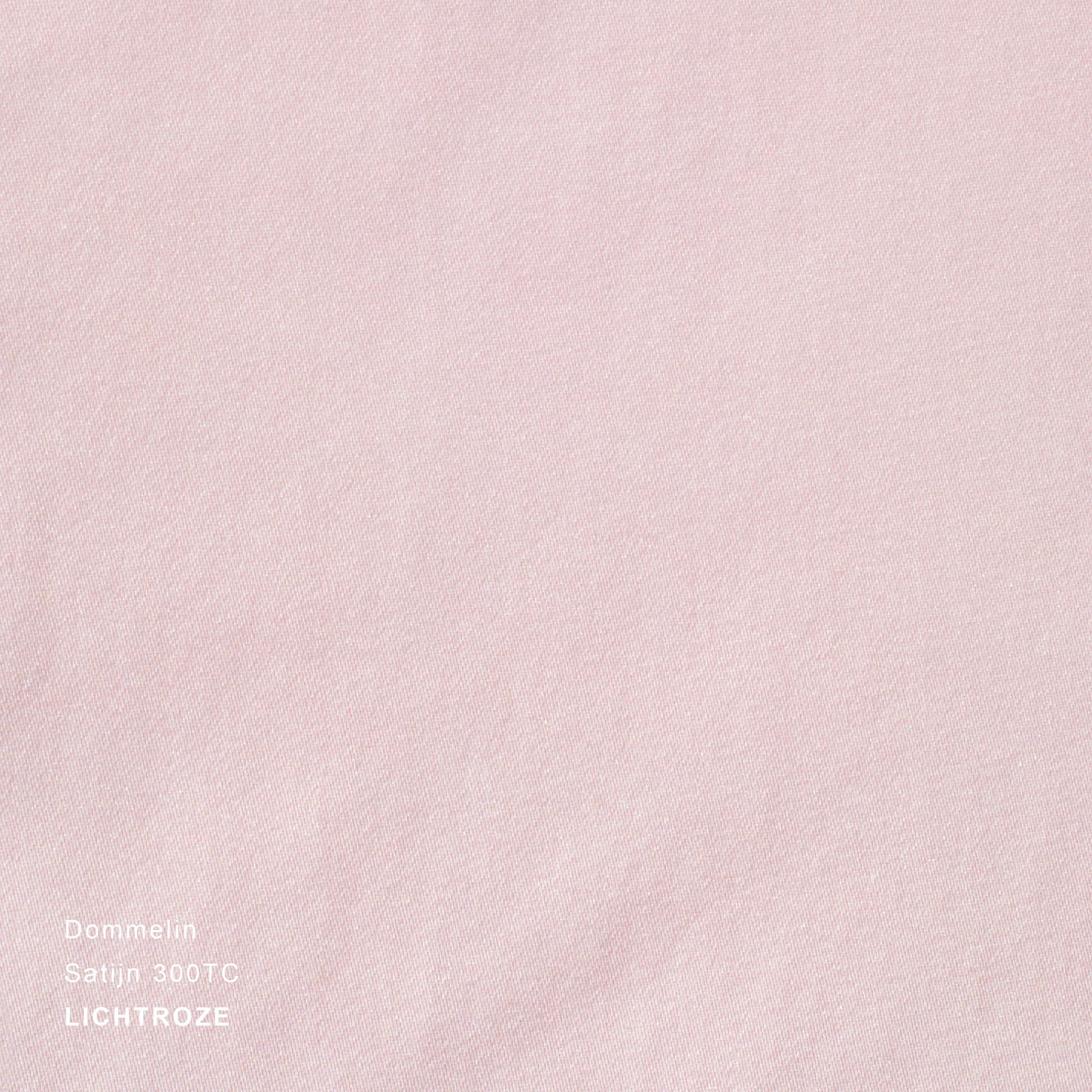 Dommelin Dekbedovertrek Set Satijn 300TC Lichtroze