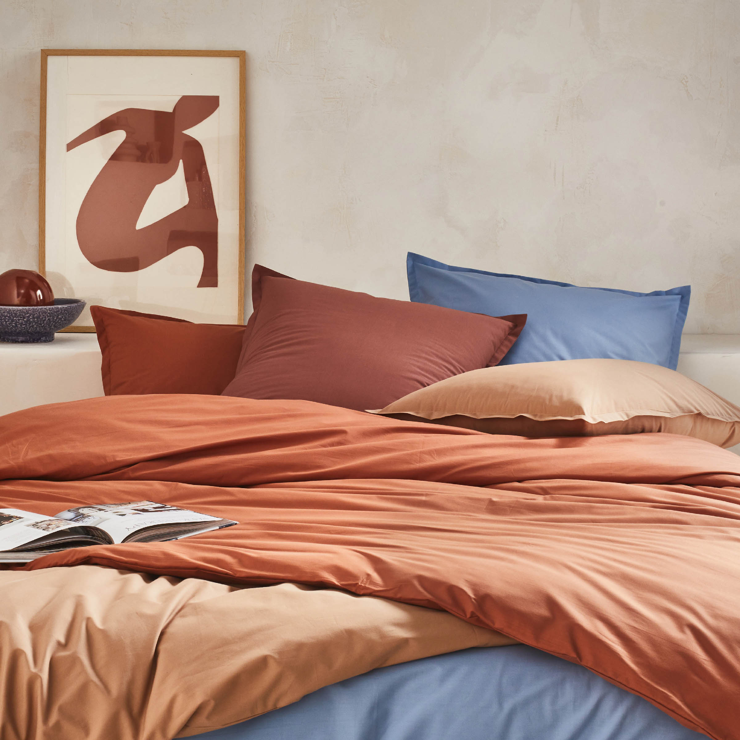 Essix Dekbedovertrek Set Premiere Percal 200TC Sahara 