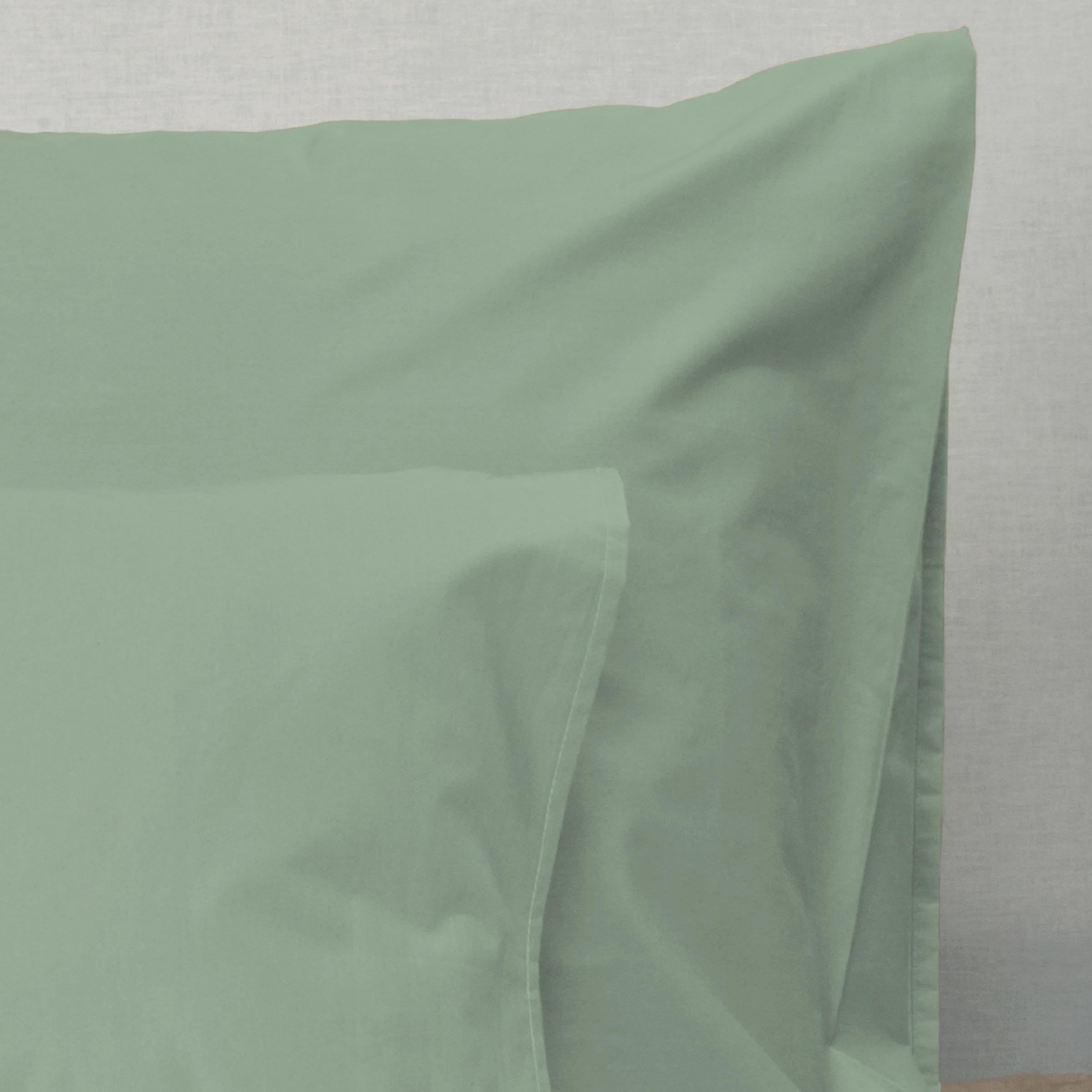 Dommelin Kussensloop Percal 200TC Spargroen