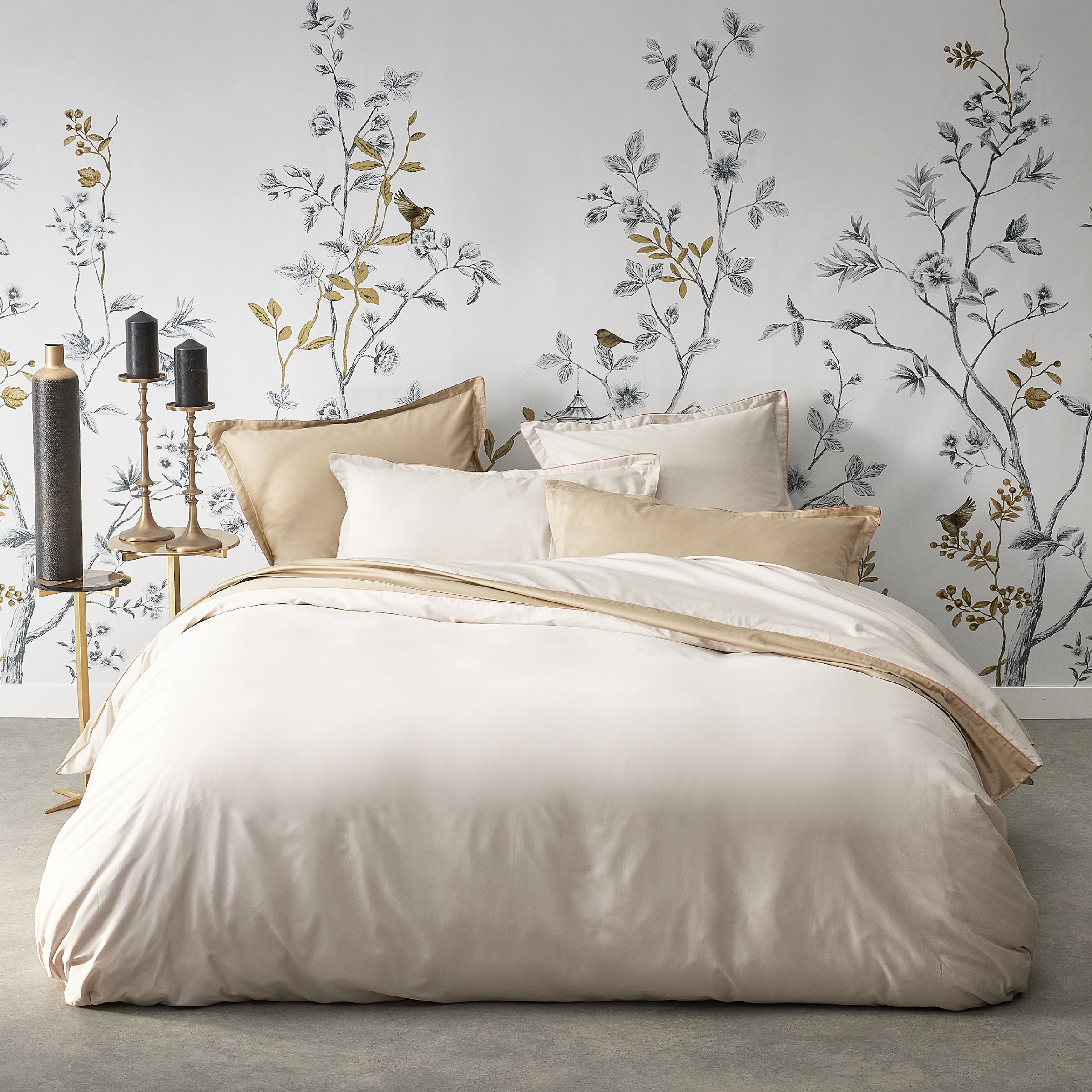 Alexandre Turpault Dekbedovertrek Nobel Organic Satijn 300TC Desert - Moon 