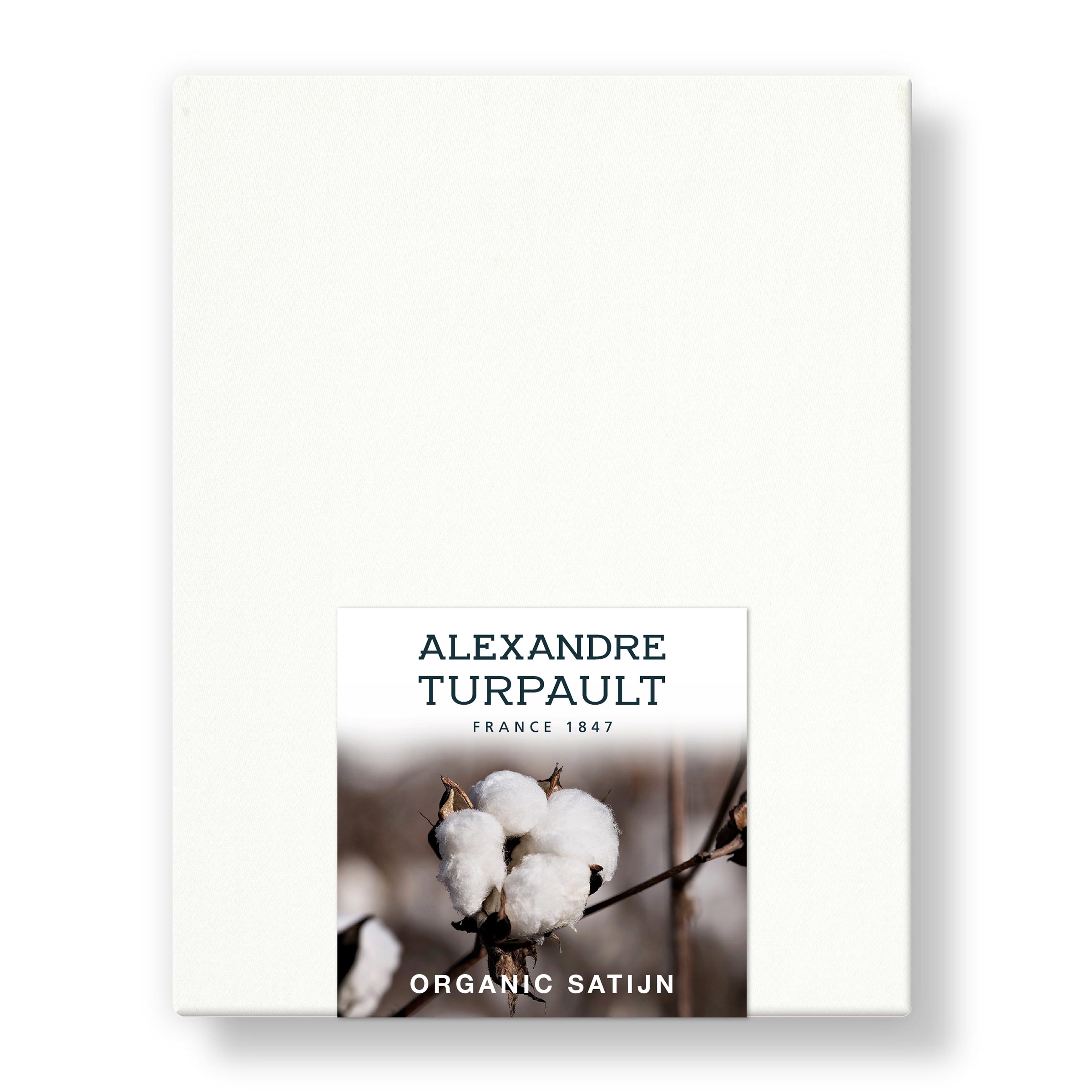 Alexandre Turpault Hoeslaken Hoge Hoek Teophile Organic Satijn 300TC Hermine