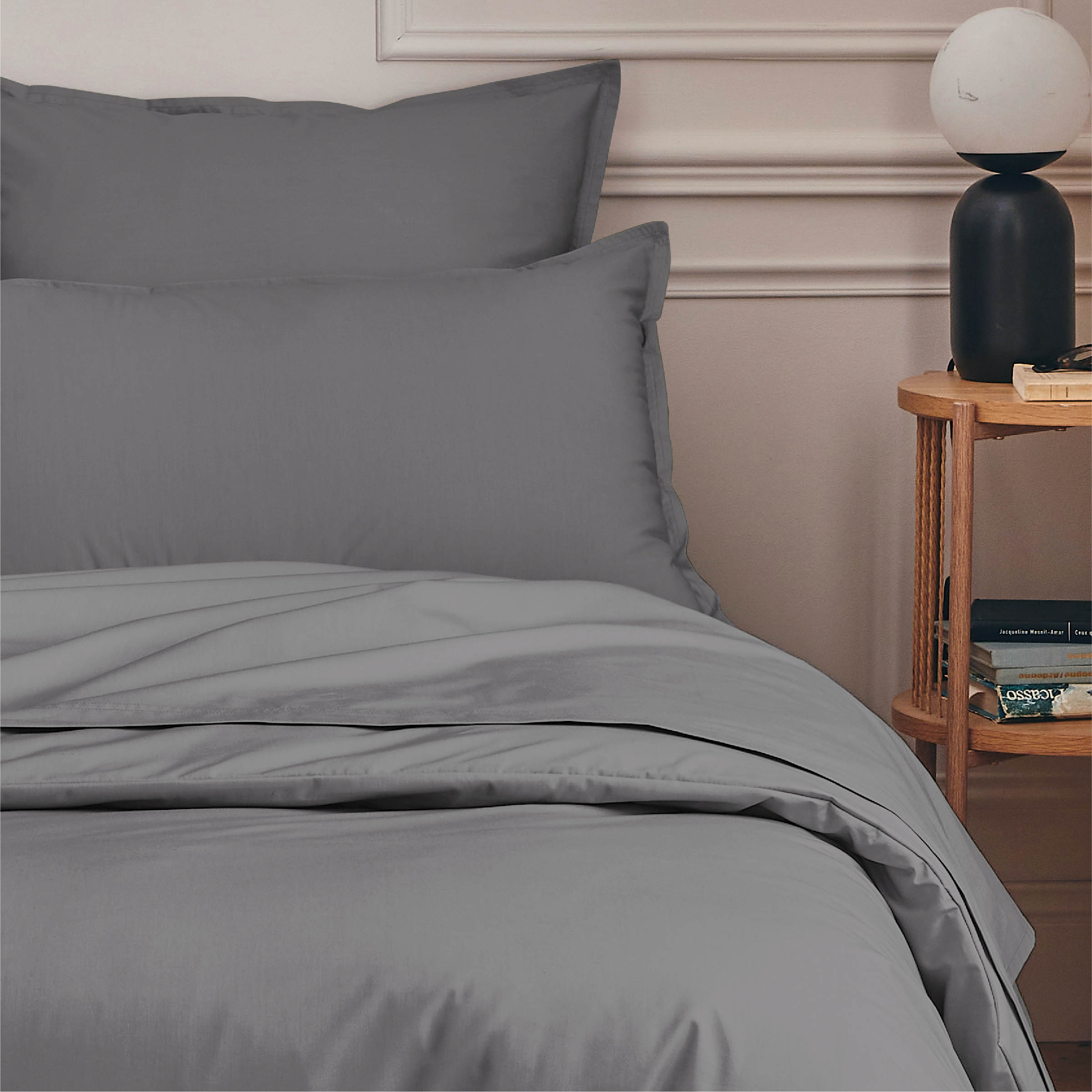 Essix Dekbedovertrek Premiere Percal 200TC Basalt