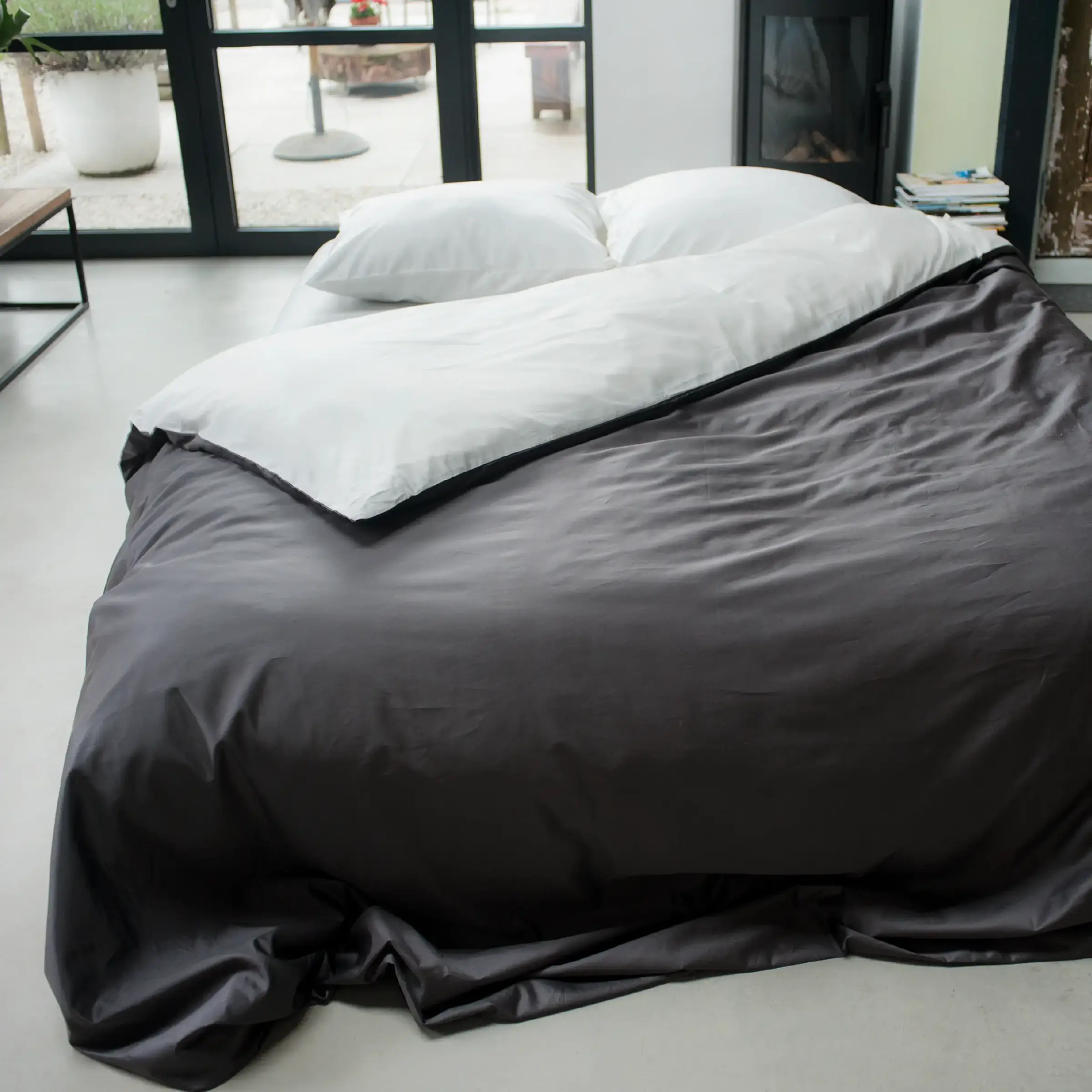 Dommelin Kussensloop Volant Satijn 600TC Saffraan 60 x 70 cm