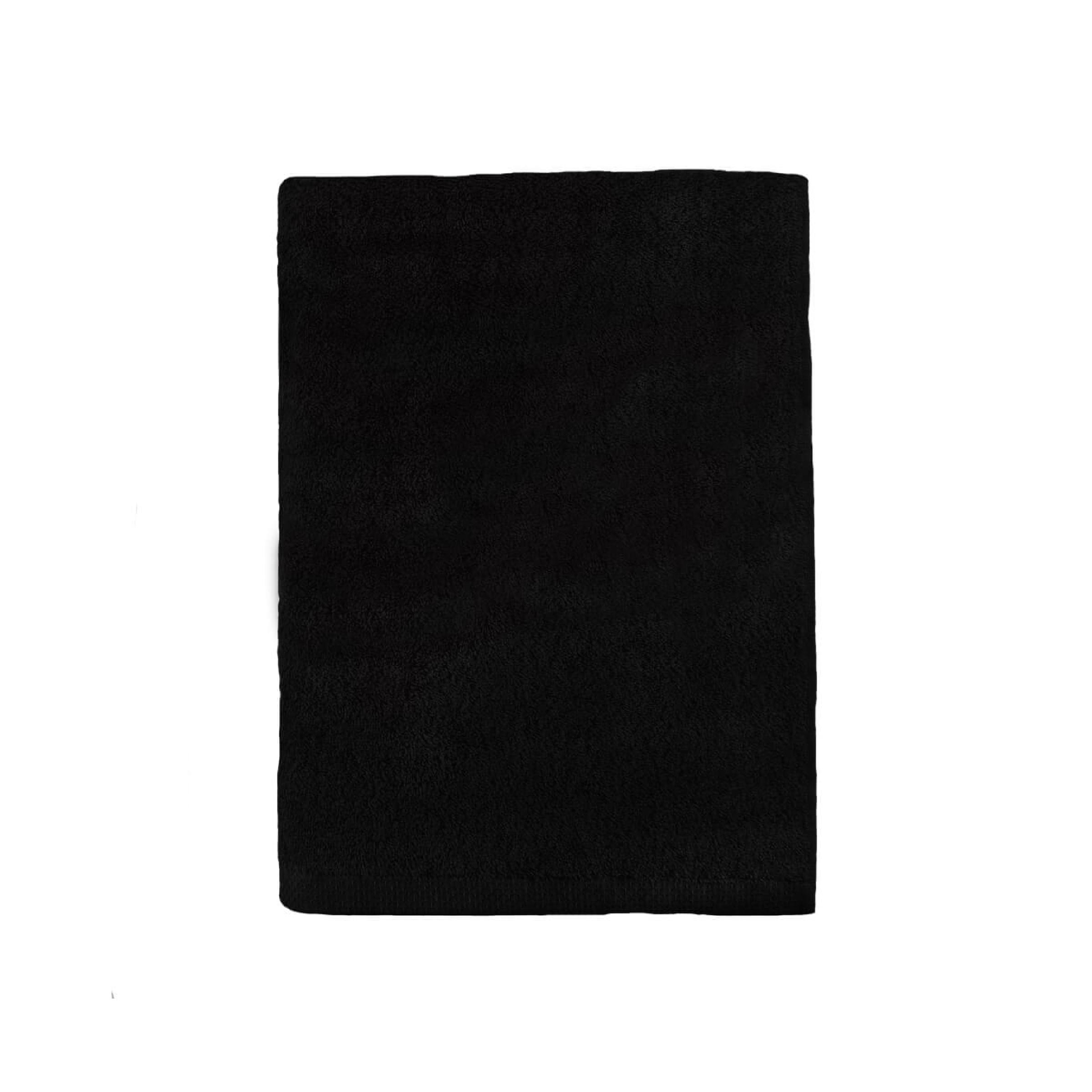 Essix Gastendoekje Aqua Katoen 530 gr/m2 Zwart 30x50 (6st)