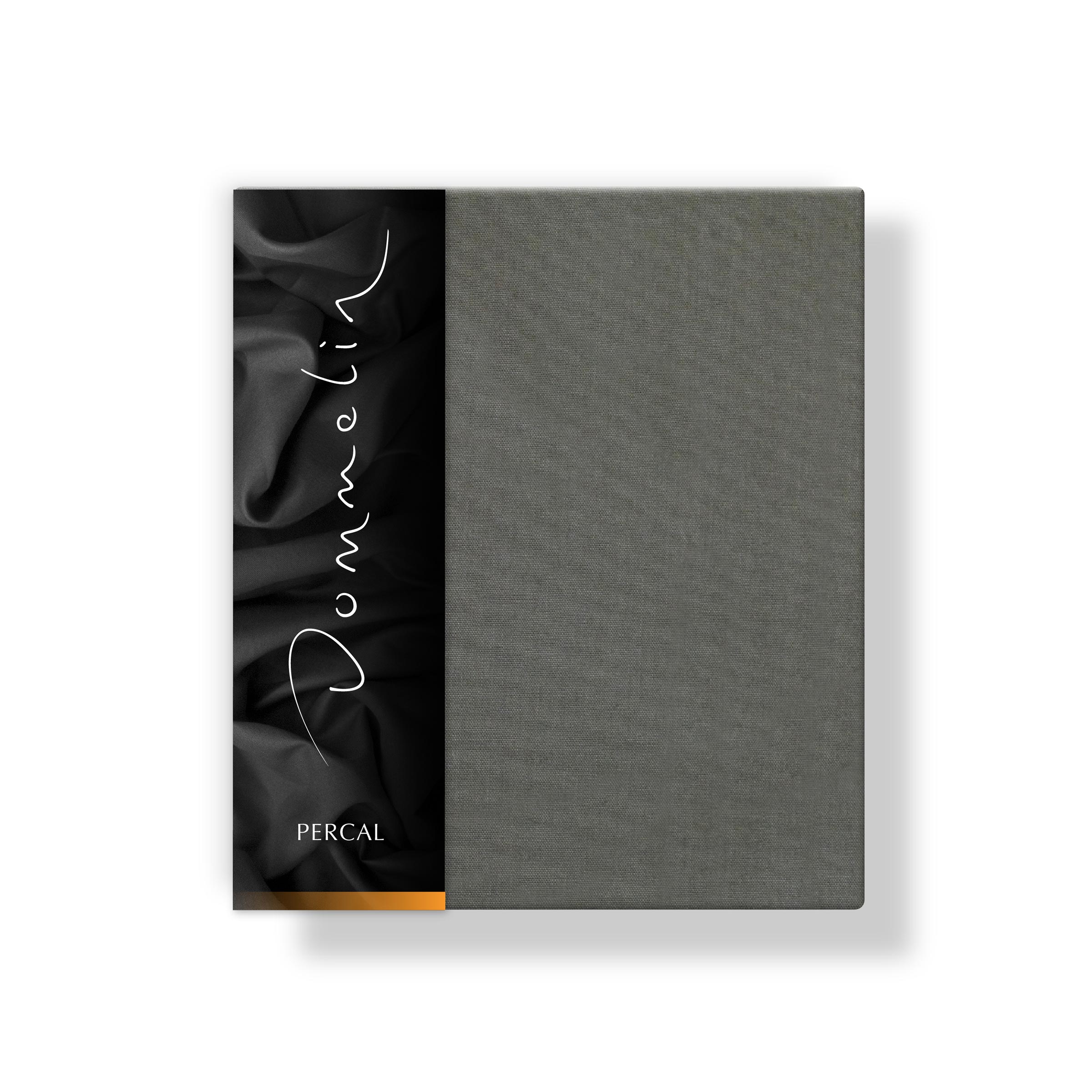 Dommelin Kussensloop Percal 200TC Leisteengrijs