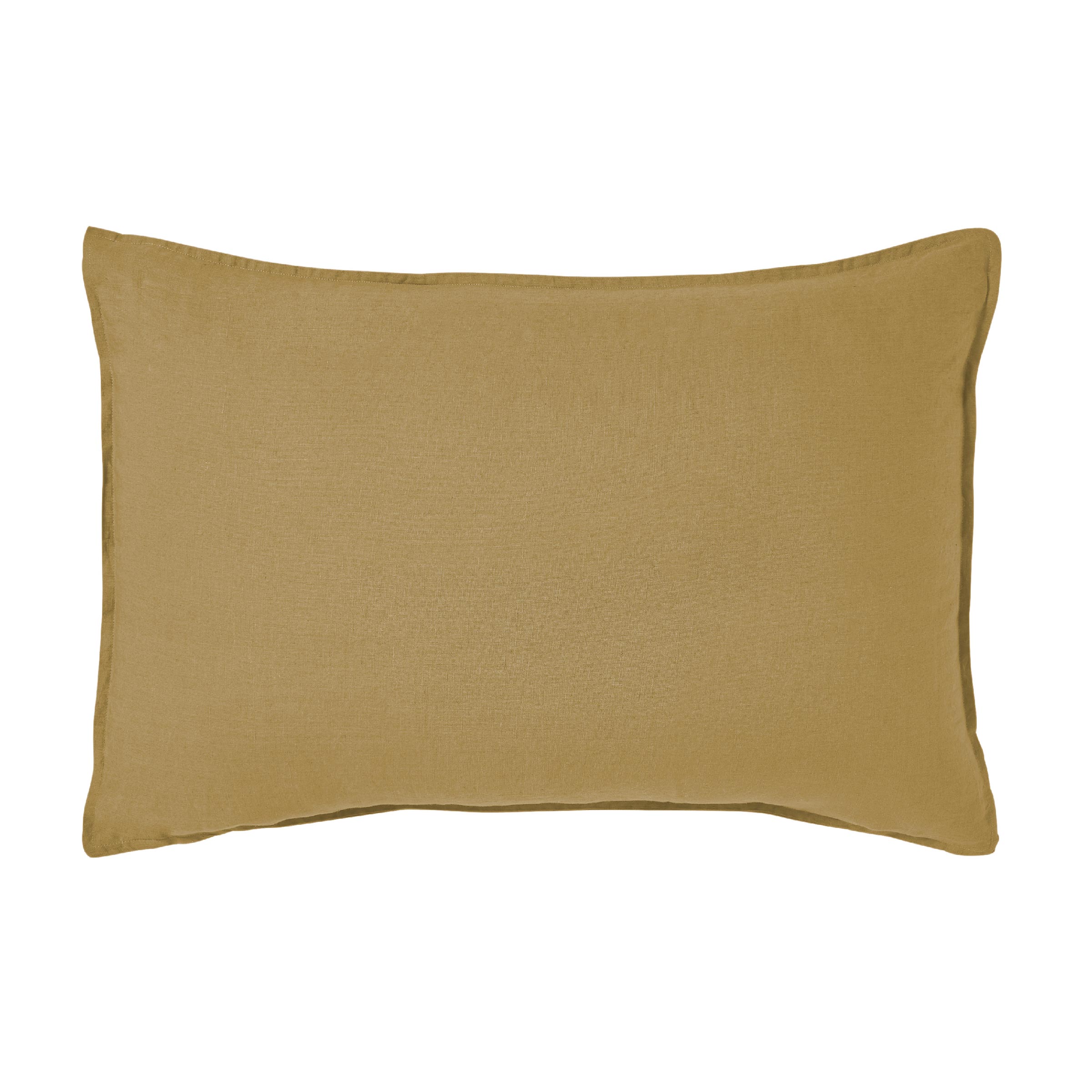 Alexandre Turpault Kussensloop Nouvelle Vague Stonewashed Linnen Sienne