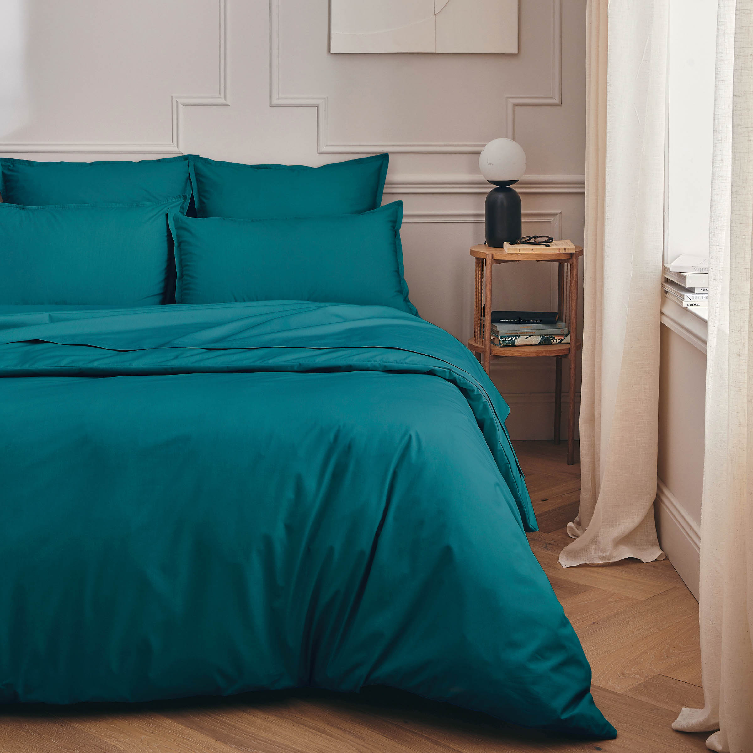 Essix Dekbedovertrek Set Premiere Percal 200TC Emeraude 