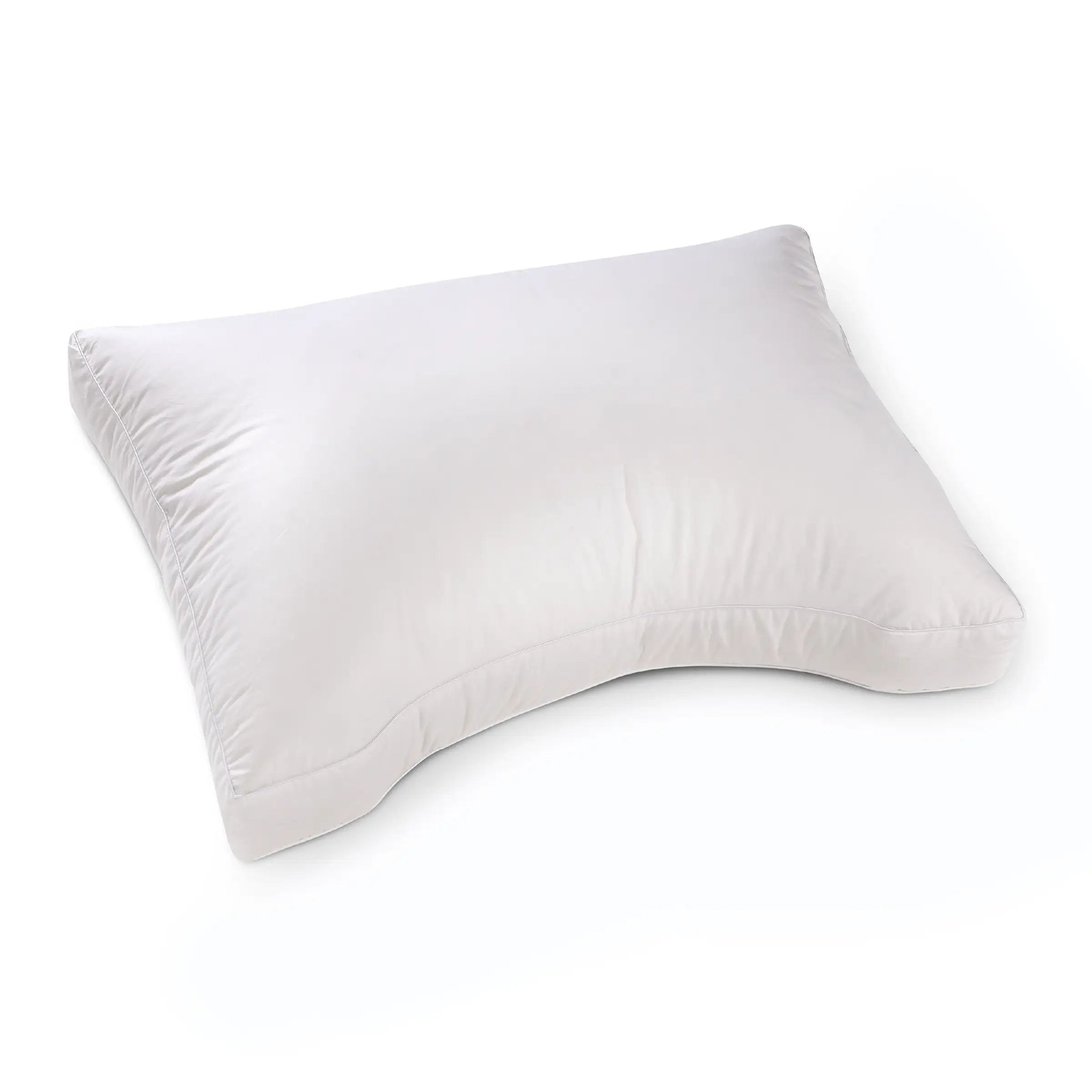 Jonk Kussen Sevilla 100% witte Poolse Ganzen Dons Curve 60 x 70 cm