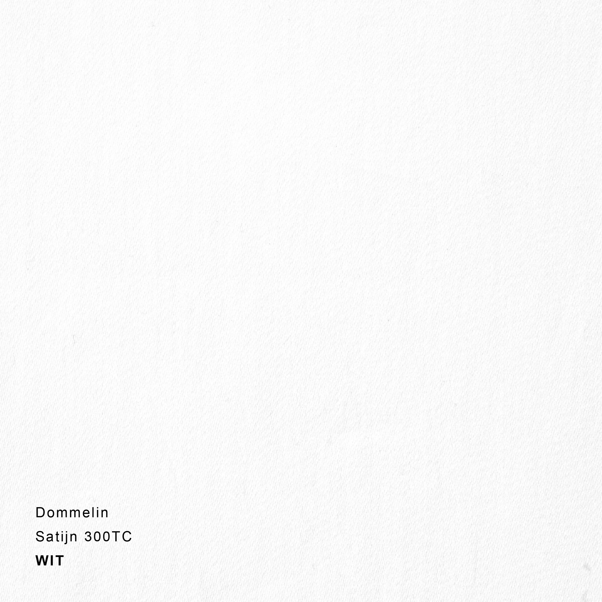 Dommelin Dekbedovertrek Set Satijn 300TC Wit