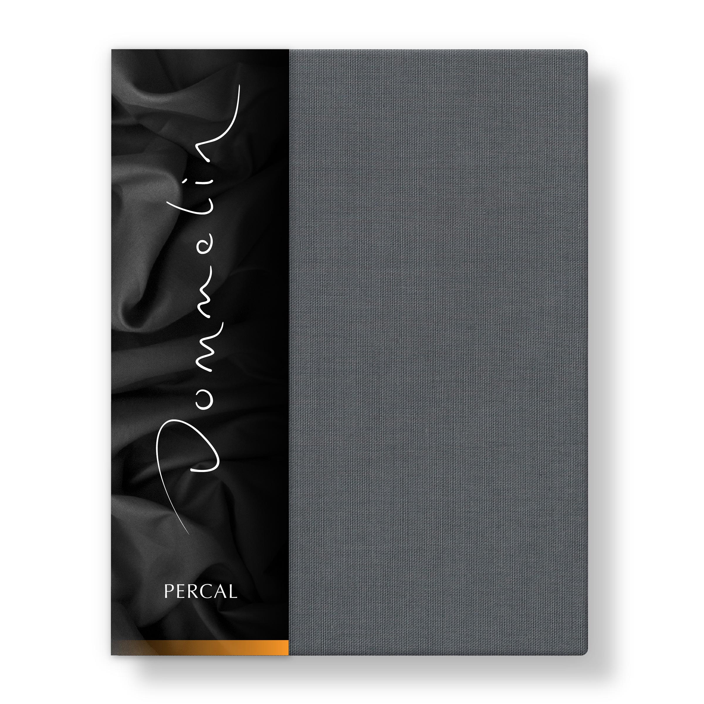 Dommelin Laken Percal 200TC Olifantgrijs