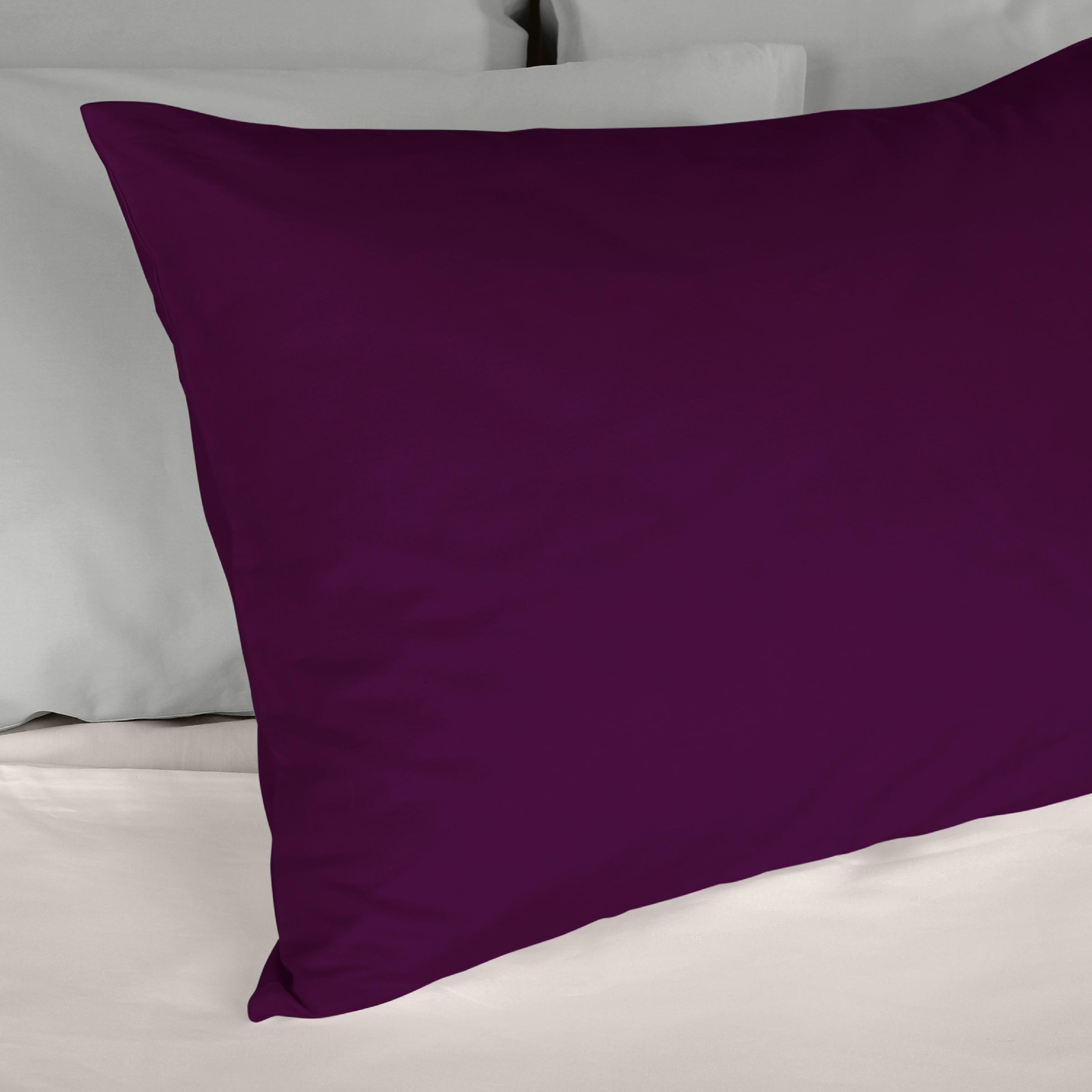 Dommelin Kussensloop Satijn 300TC Aubergine