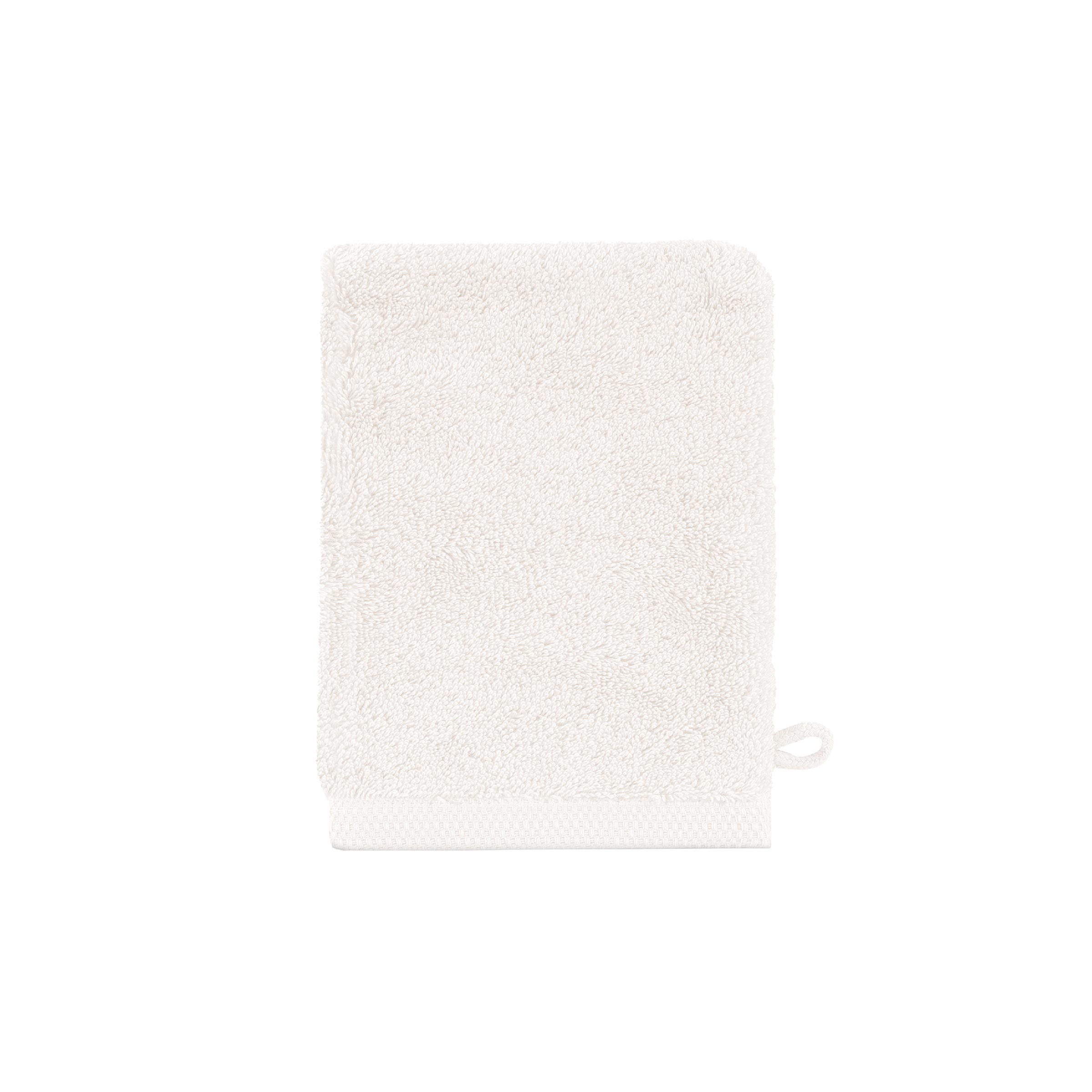 Alexandre Turpault Washandje Essentiel Organic Katoen 650 gr/m2 Meringue 16 x 21 cm